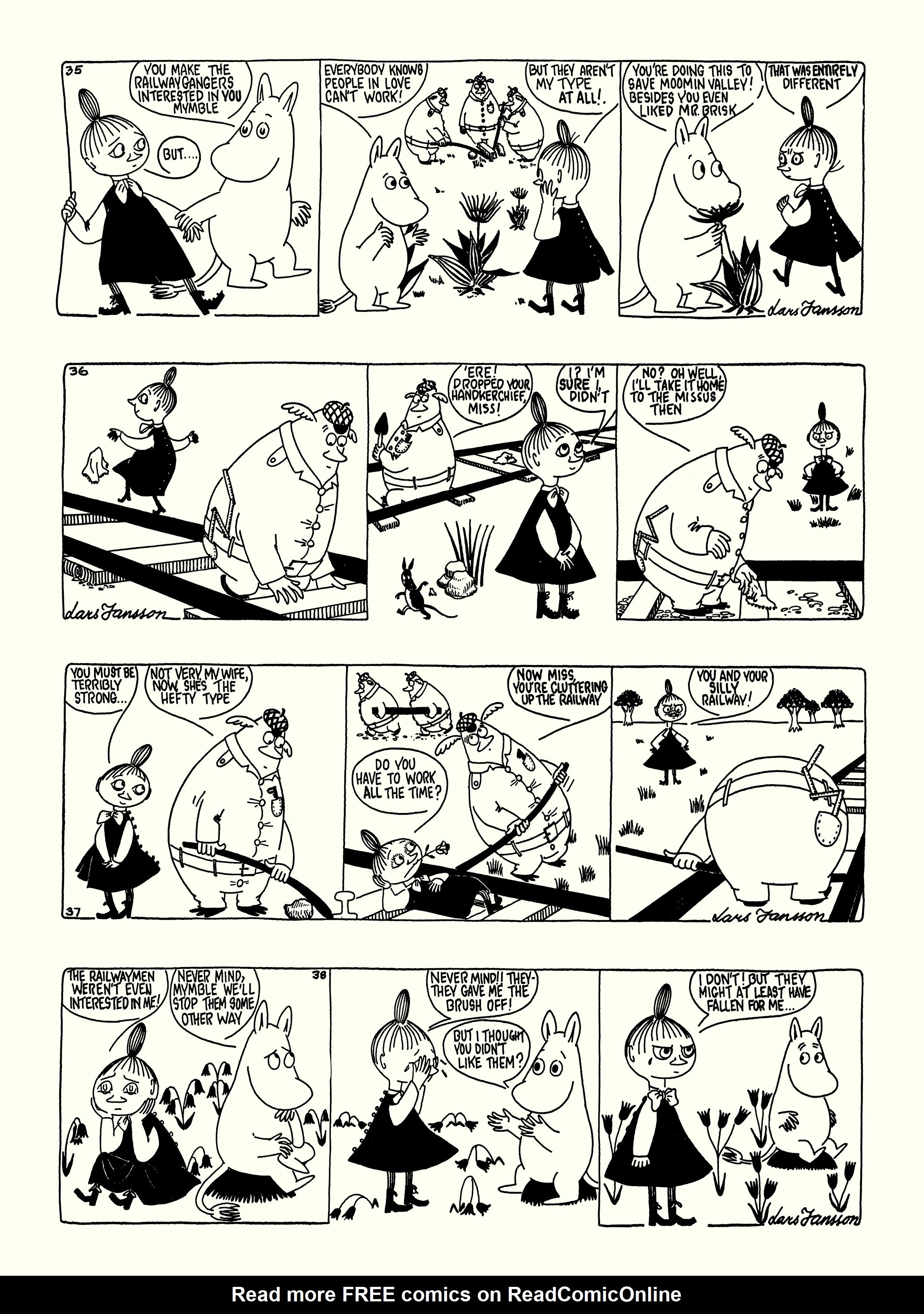 Read online Moomin: The Complete Lars Jansson Comic Strip comic -  Issue # TPB 6 - 35