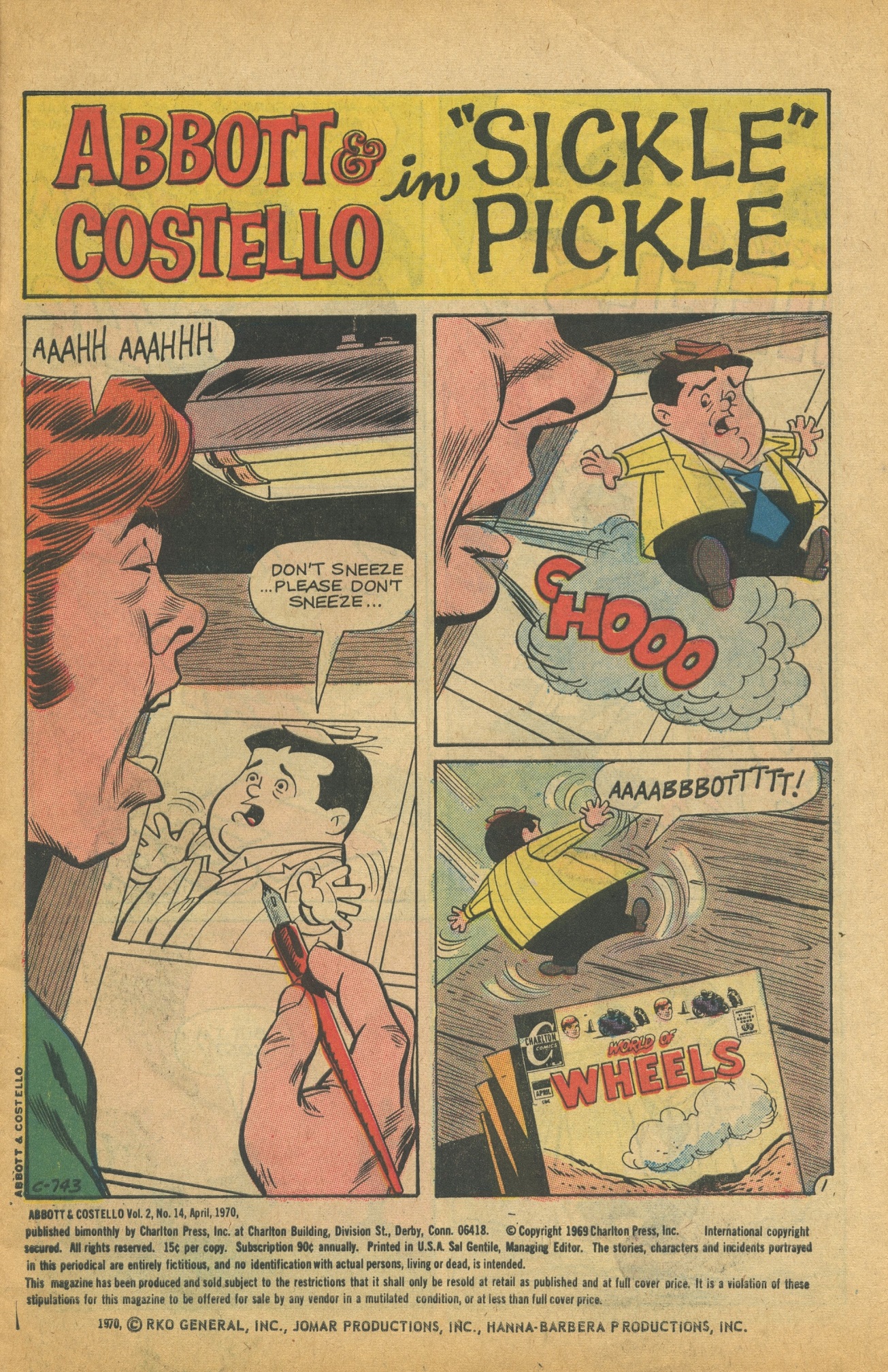 Read online Abbott & Costello comic -  Issue #14 - 3