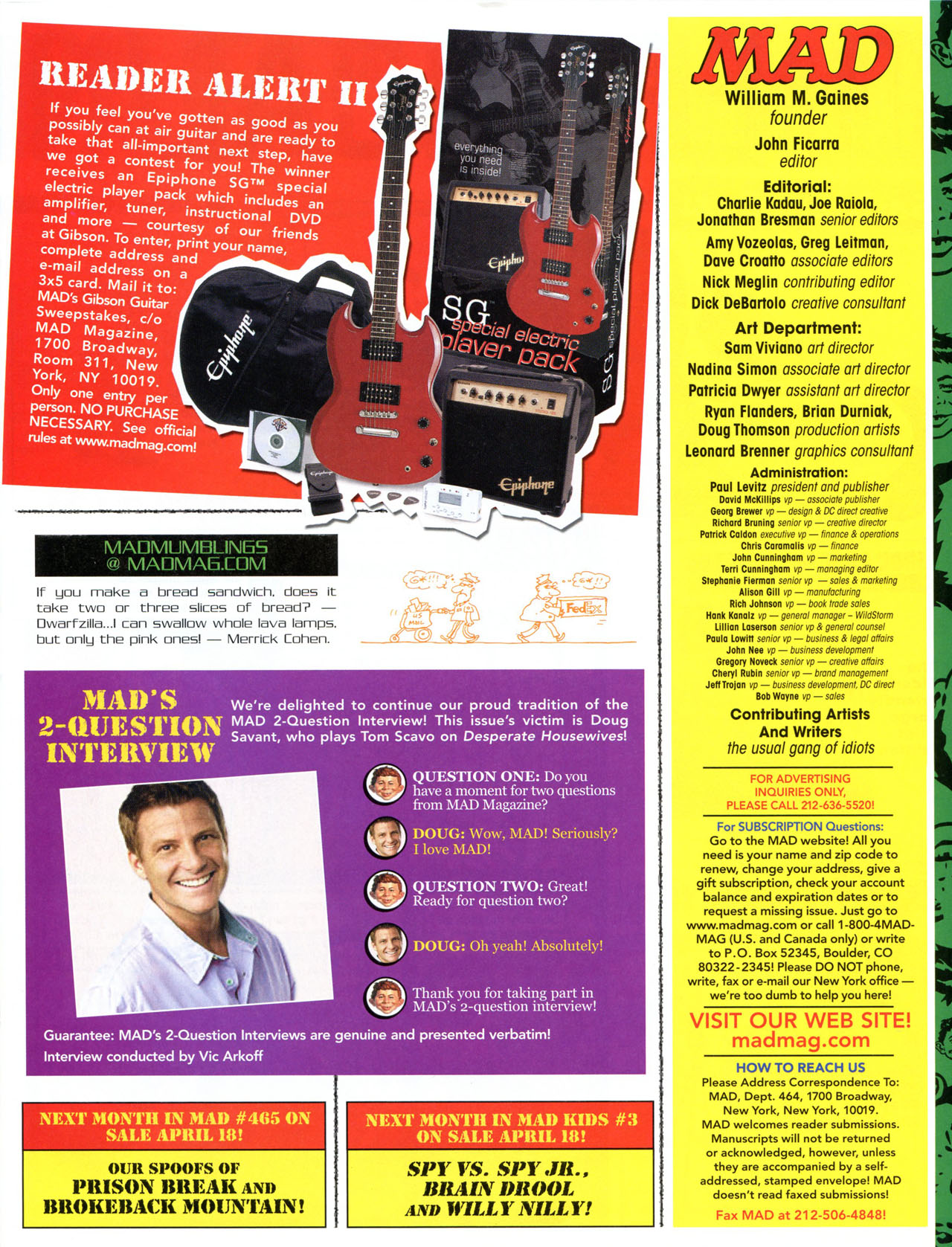 Read online MAD comic -  Issue #464 - 6