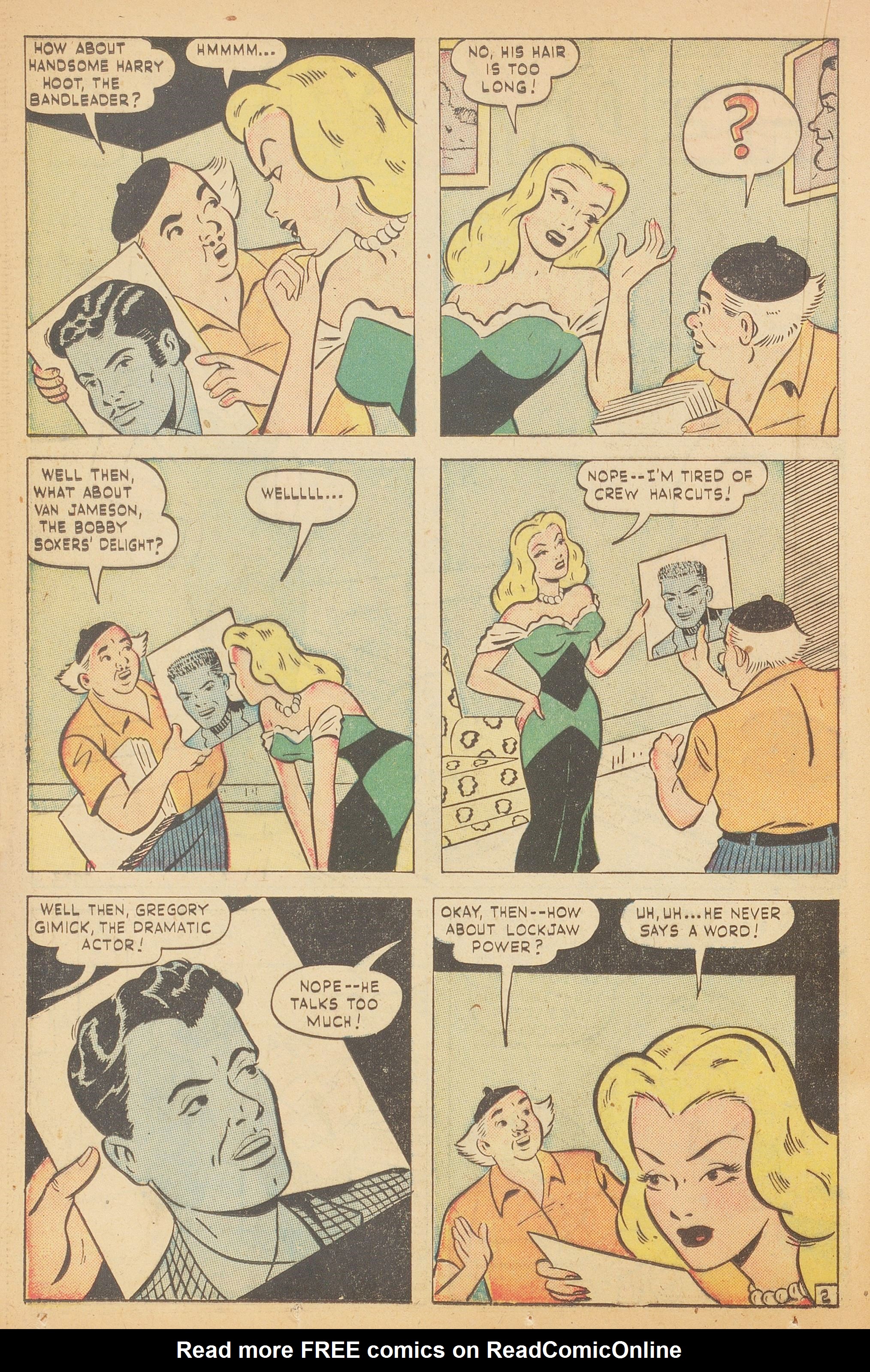 Read online Hedy Of Hollywood Comics comic -  Issue #36 - 32