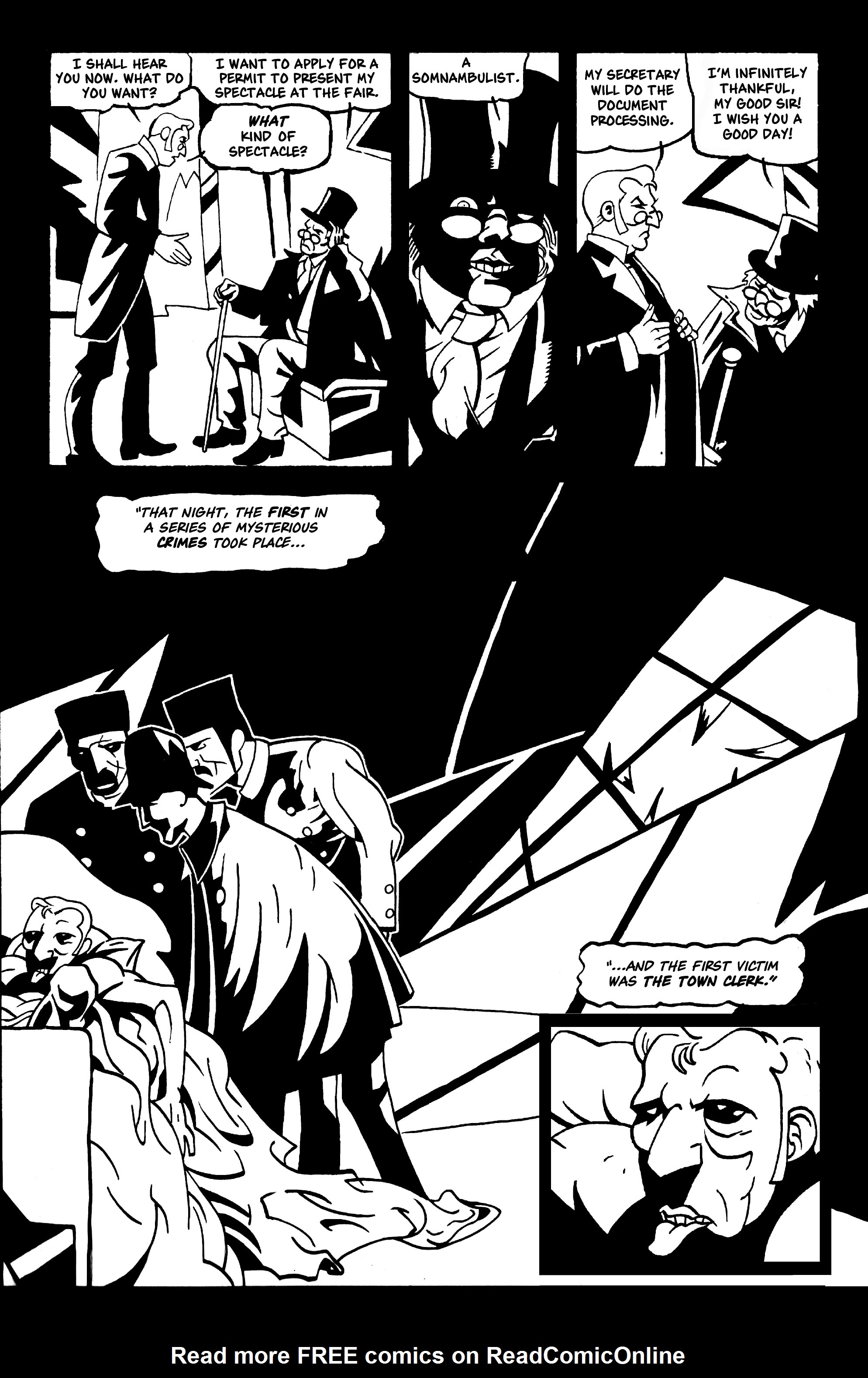 Read online The Cabinet of Doctor Caligari comic -  Issue #1 - 8