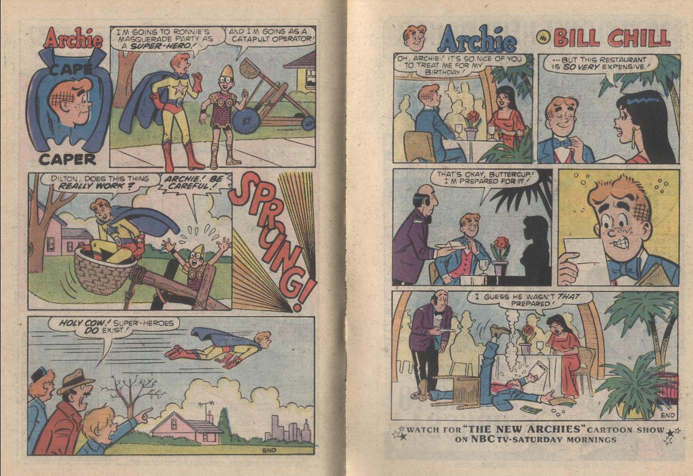 Read online Archie...Archie Andrews, Where Are You? Digest Magazine comic -  Issue #55 - 62