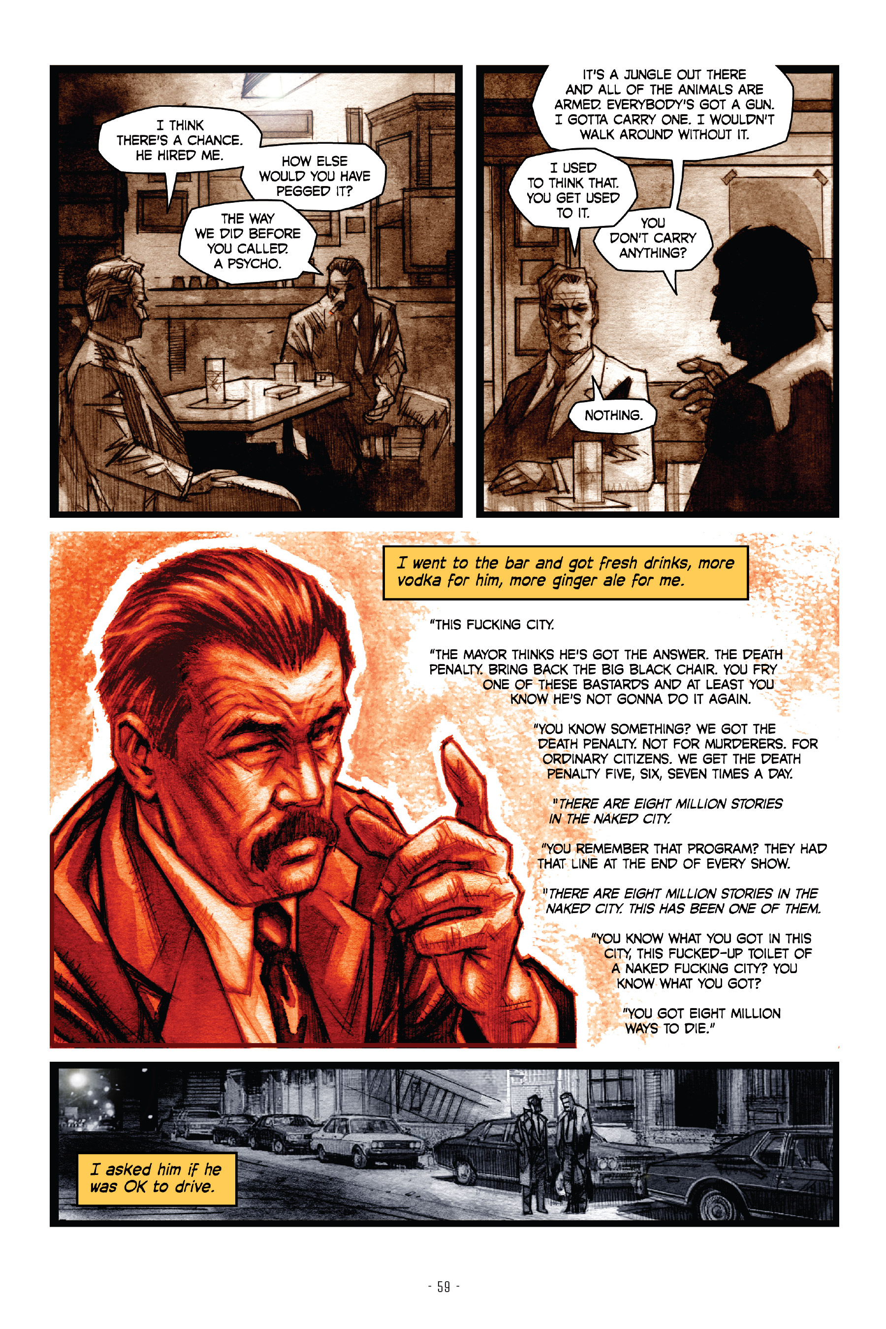 Read online Eight Million Ways To Die comic -  Issue # TPB - 58