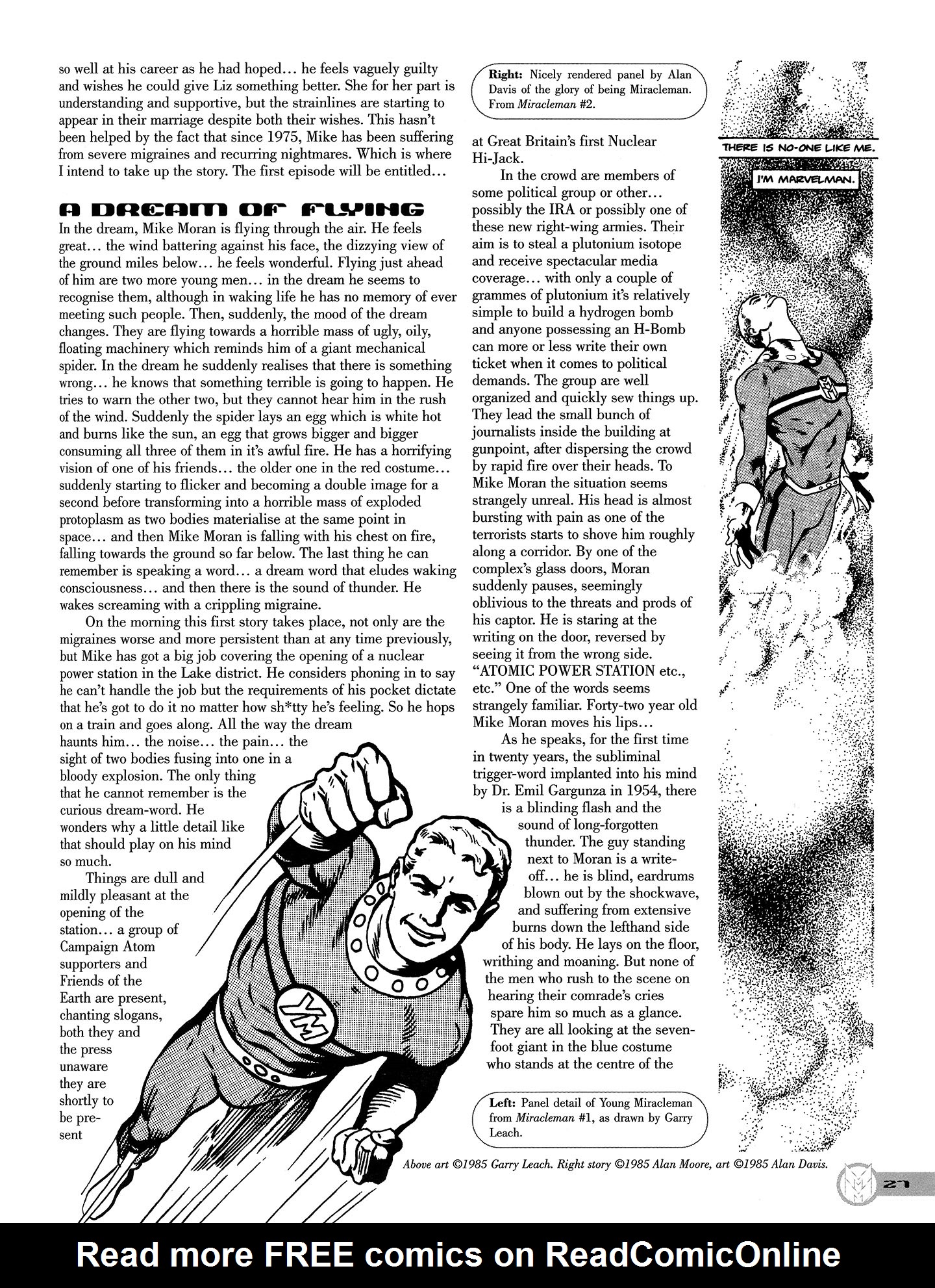 Read online Kimota!: The Miracleman Companion comic -  Issue # Full - 28