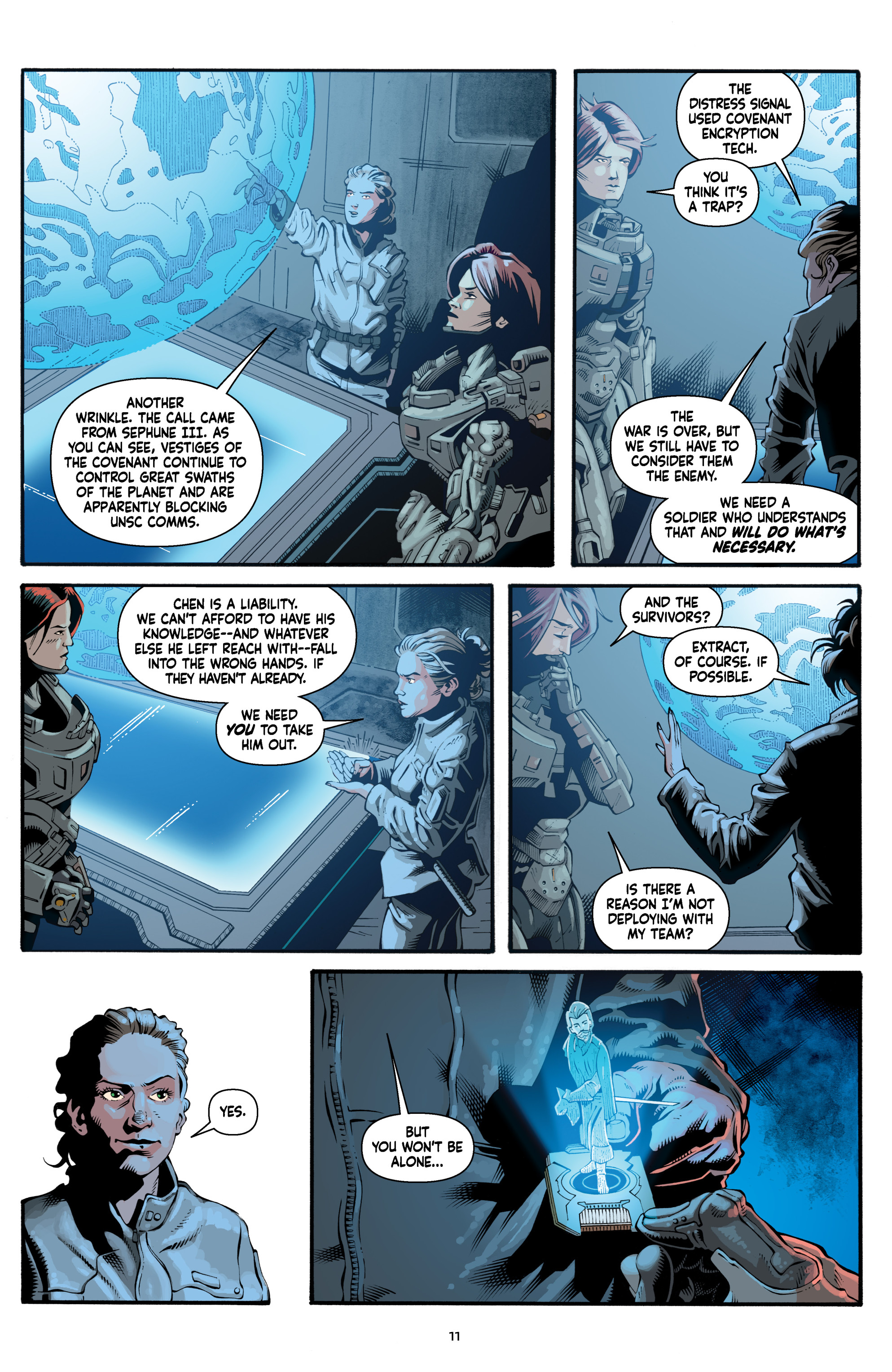 Read online Halo: Lone Wolf comic -  Issue # _TPB - 11