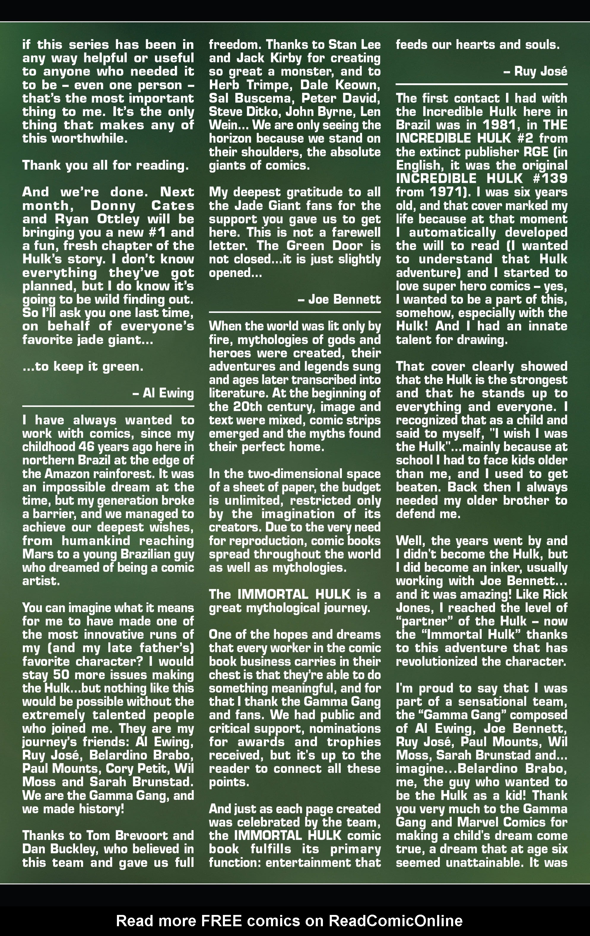 Read online Immortal Hulk comic -  Issue #50 - 82