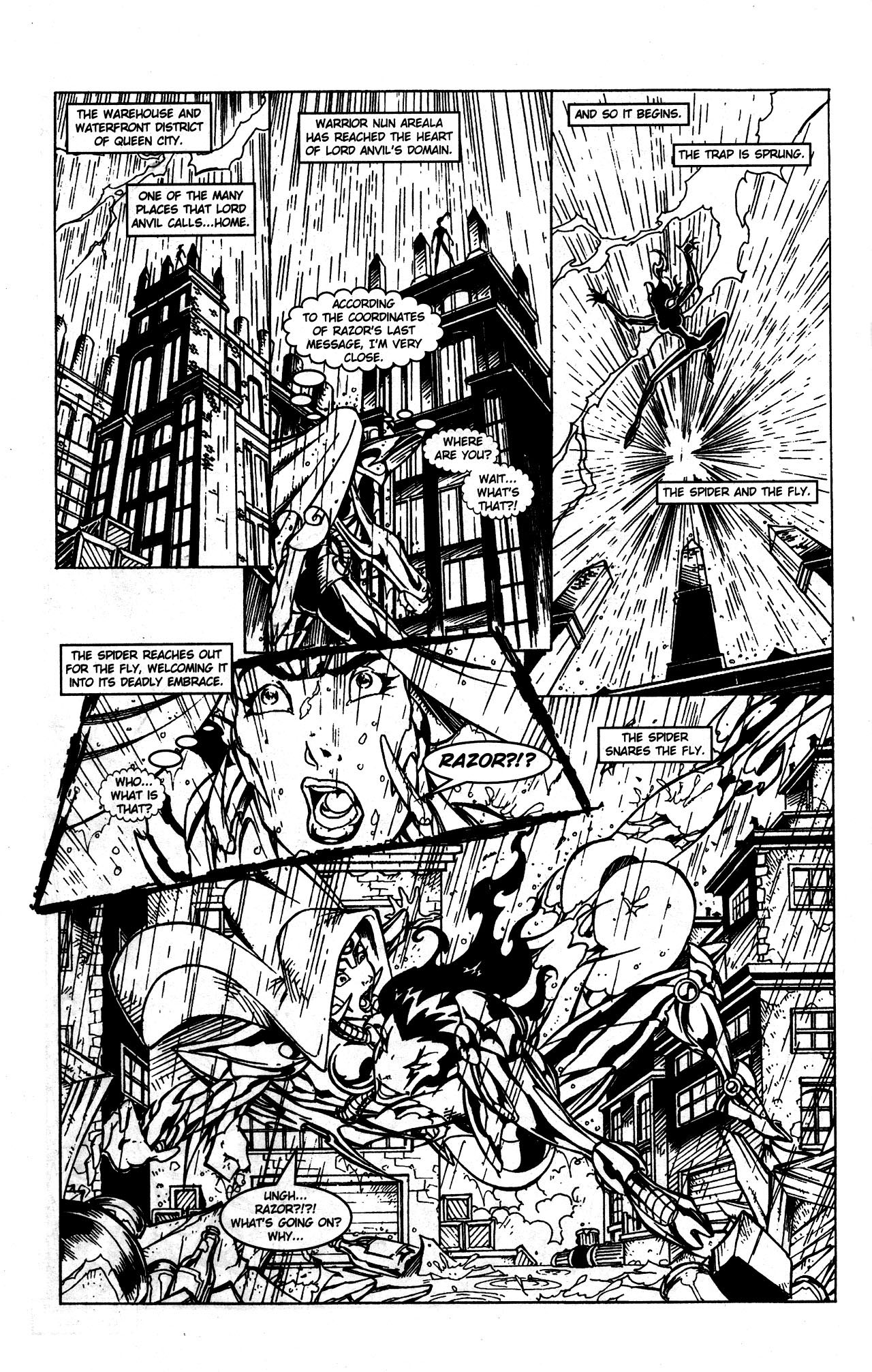 Read online Razor and Warrior Nun Areala: Dark Prophecy comic -  Issue #3 - 10