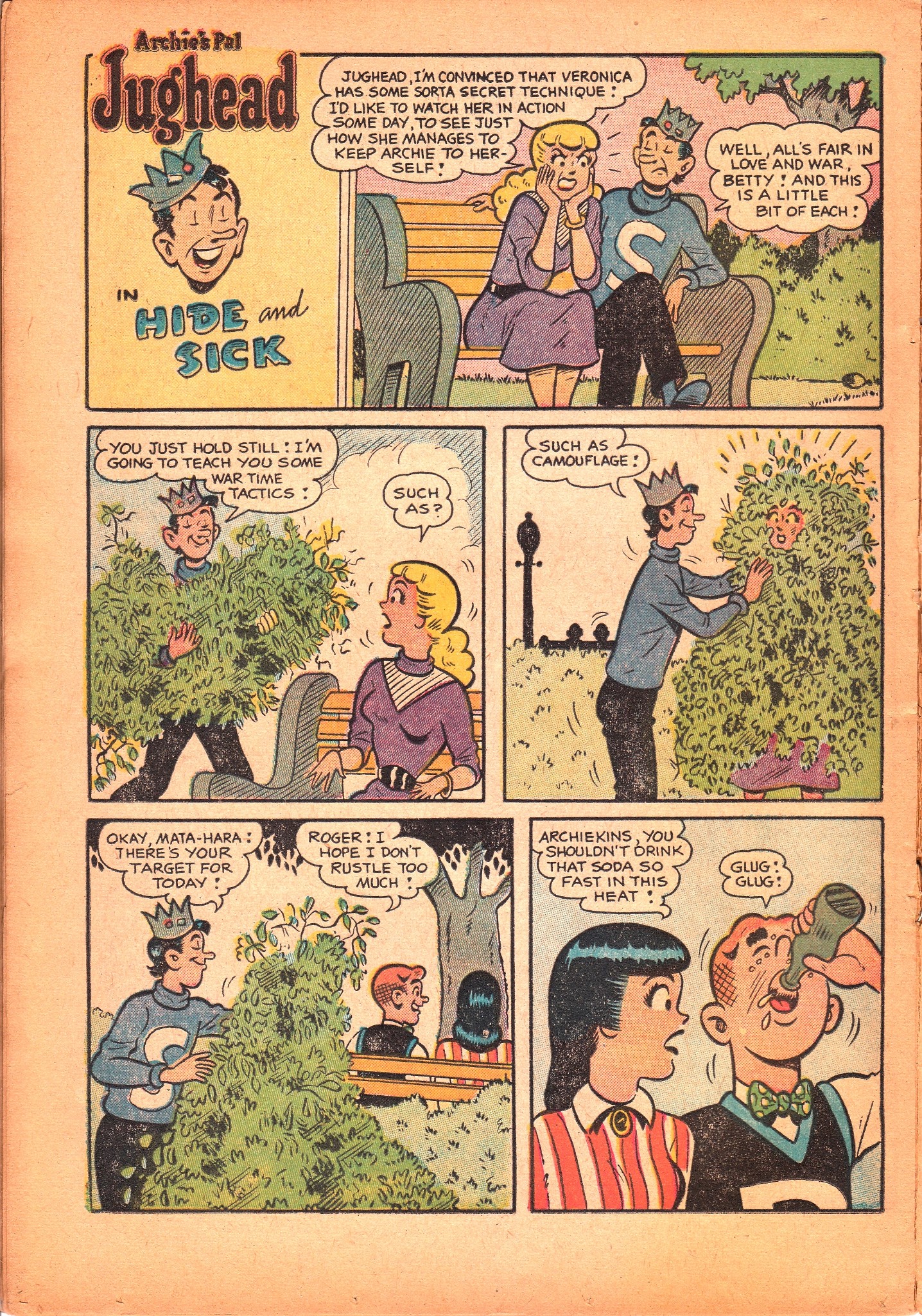 Read online Archie's Pal Jughead comic -  Issue #25 - 20