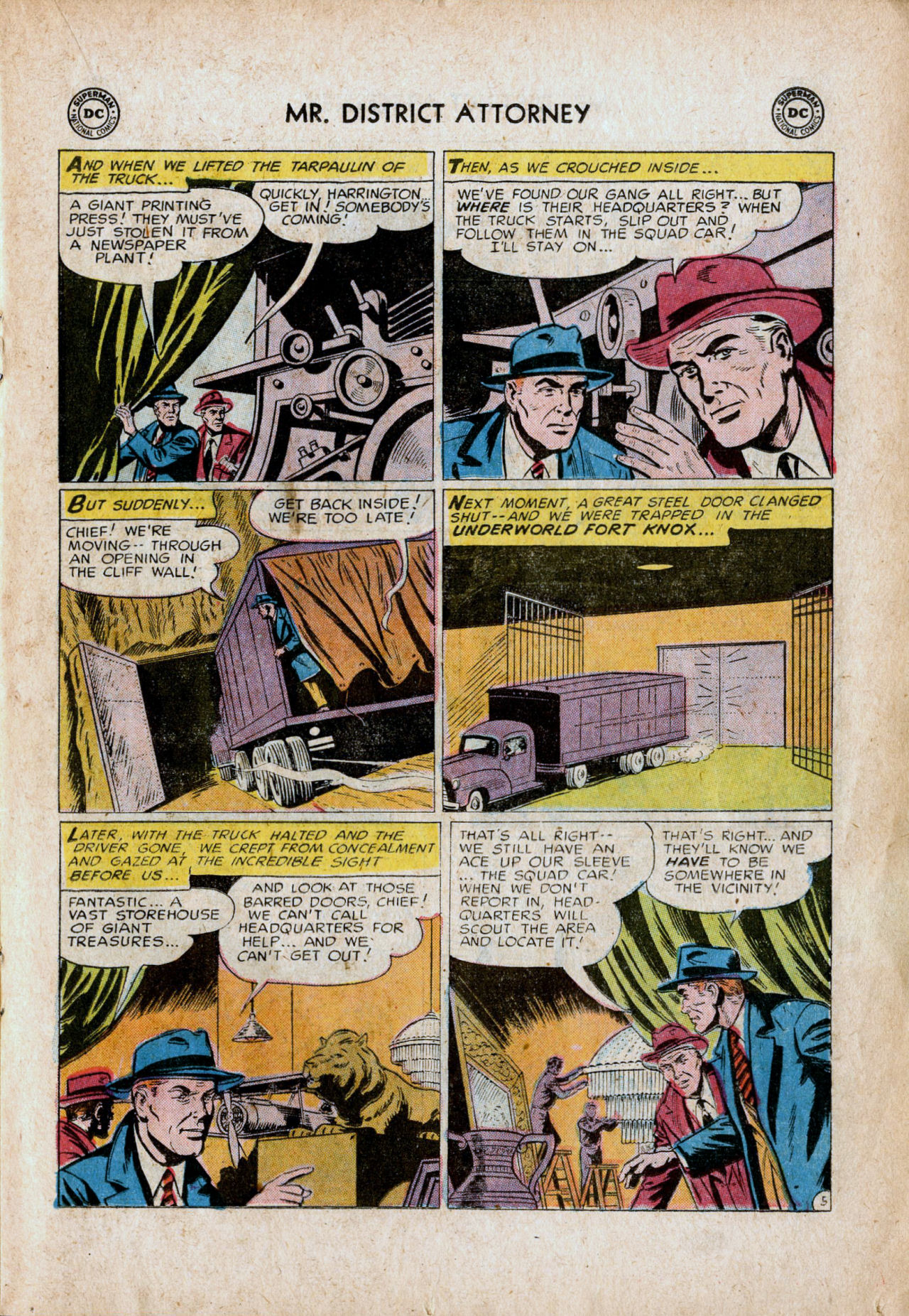 Read online Mr. District Attorney comic -  Issue #55 - 17