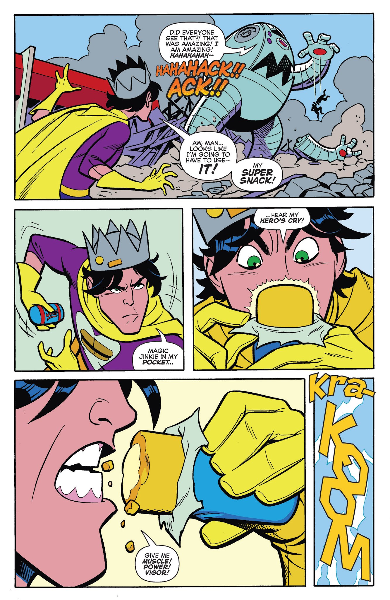 Read online Archie's Superteens Versus Crusaders comic -  Issue #2 - 14