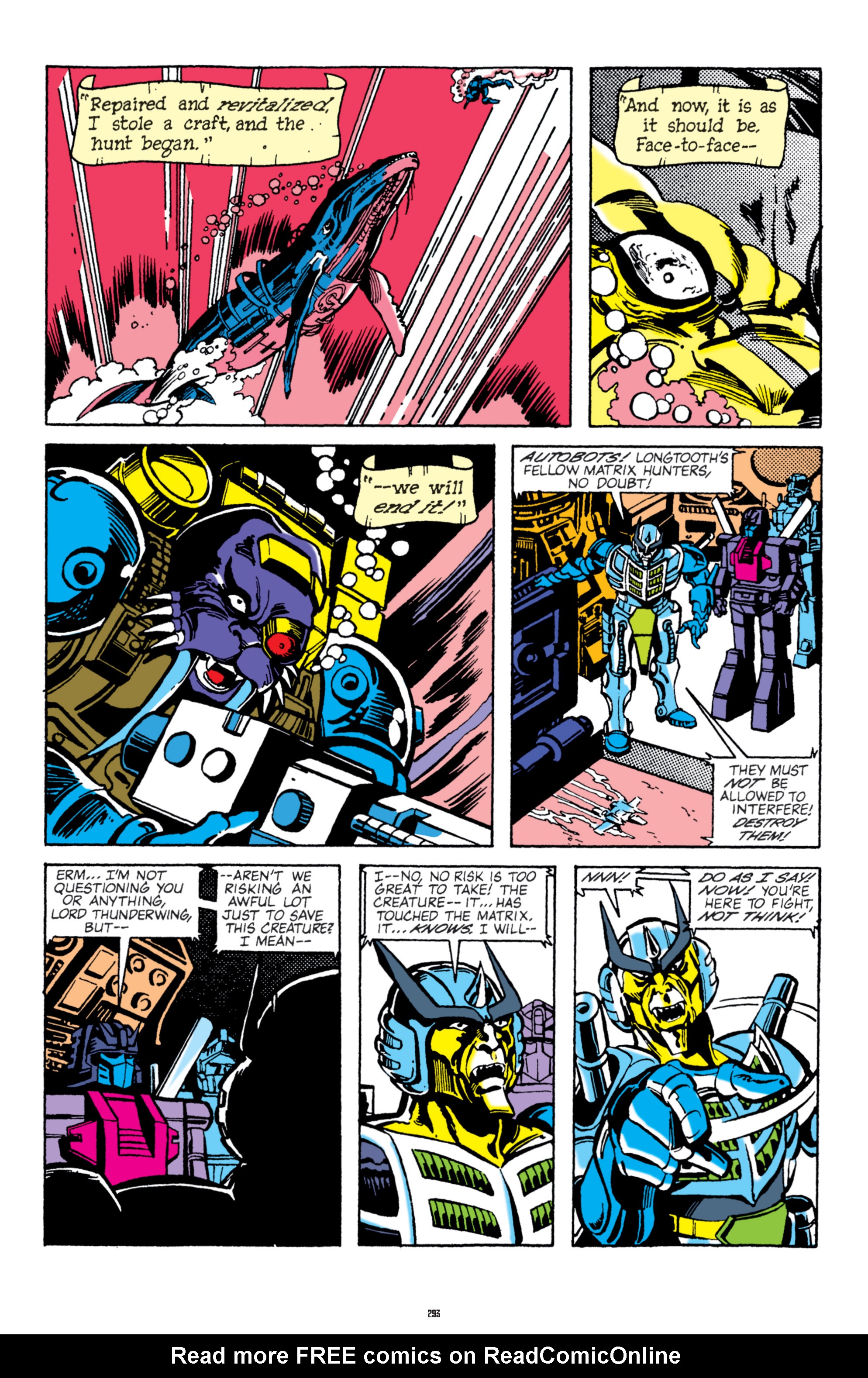 Read online The Transformers Classics comic -  Issue # TPB 5 - 294