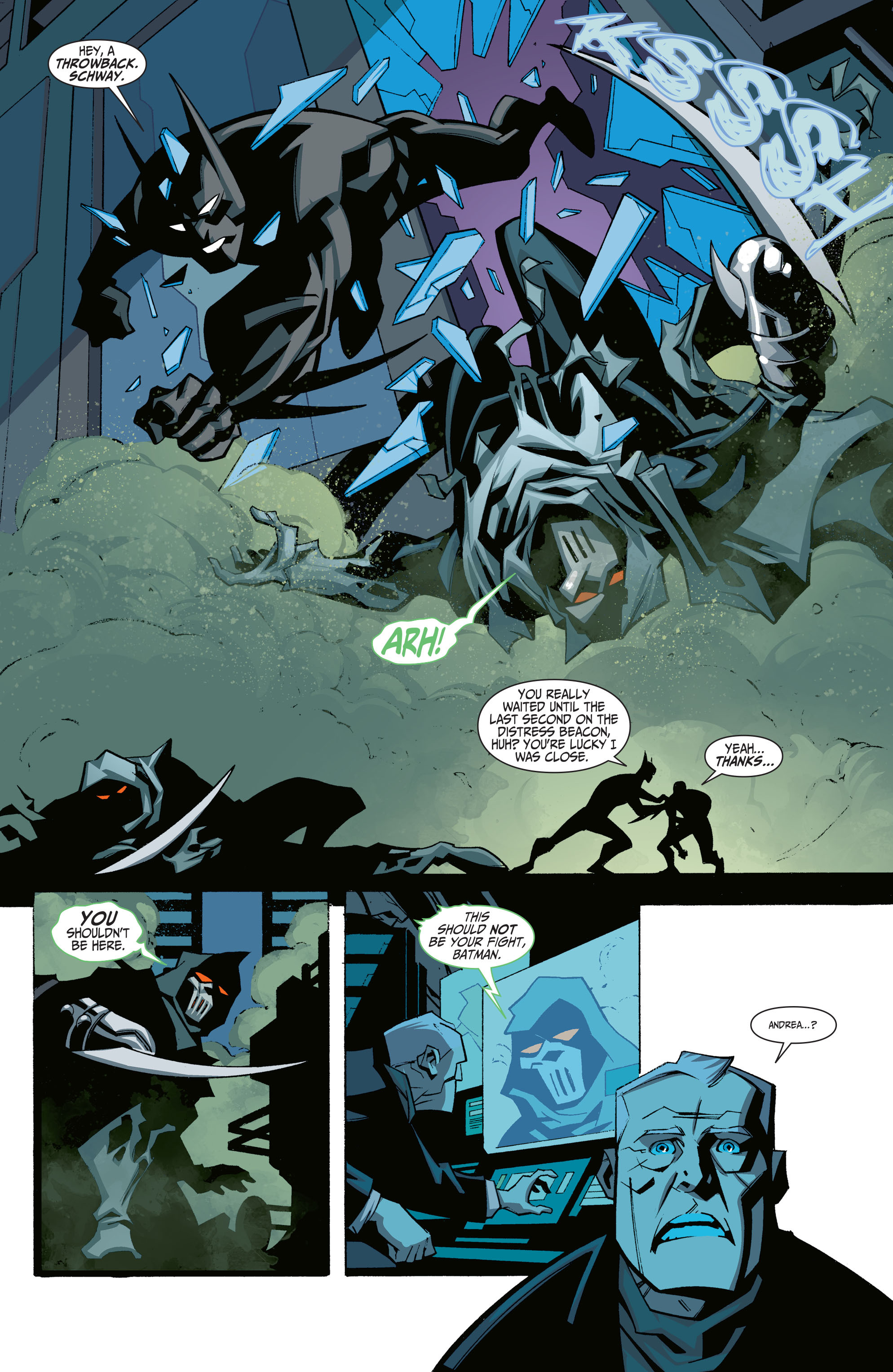 Read online Batman Beyond 2.0 comic -  Issue # _TPB 3 (Part 1) - 22