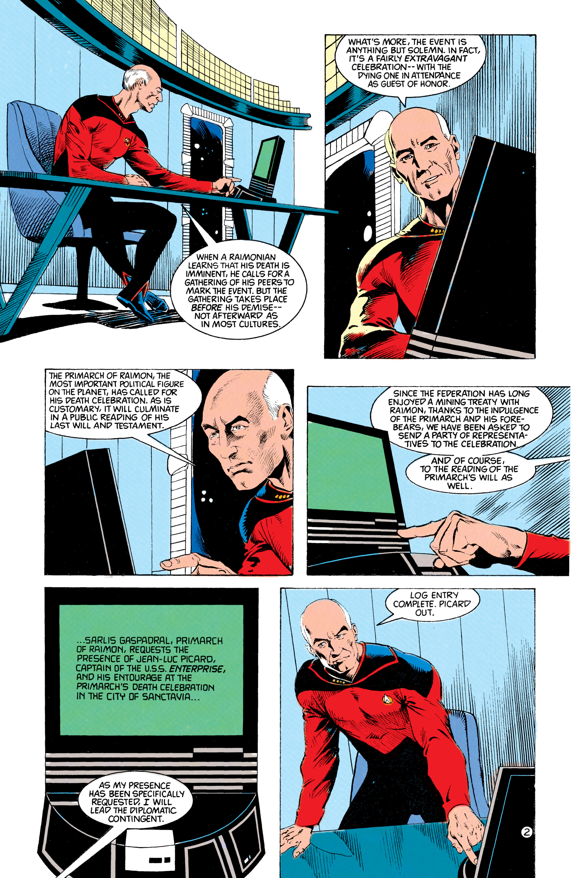 Read online Star Trek: The Next Generation—Best of Captain Picard comic -  Issue # TPB - 49