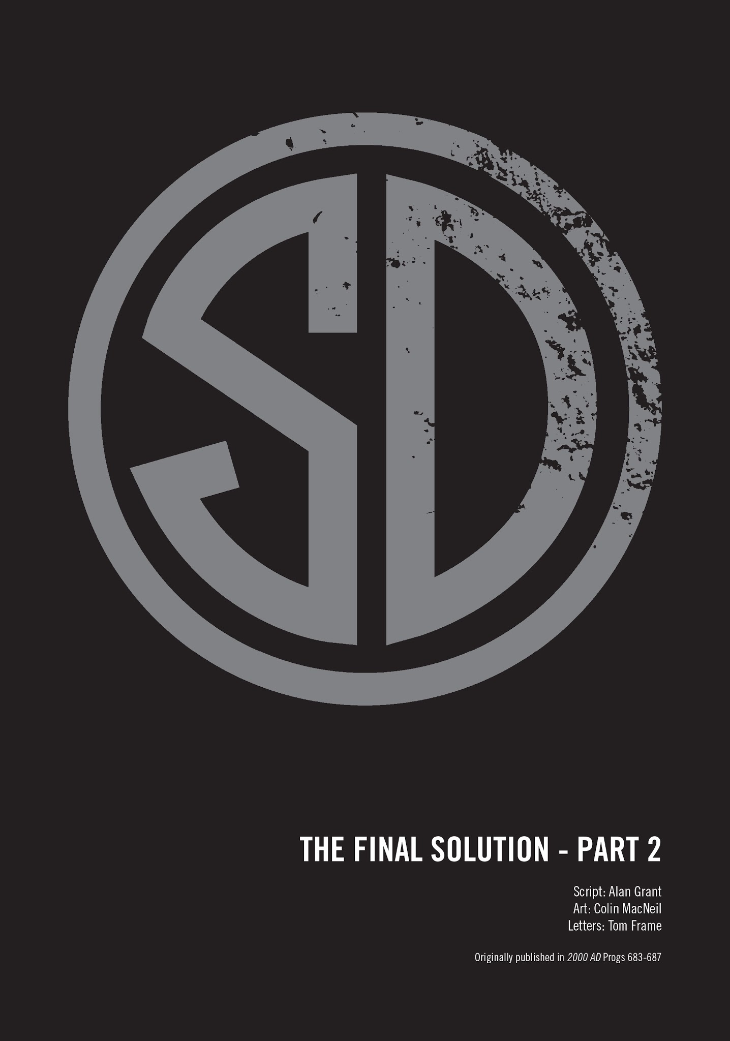 Read online Strontium Dog: The Final Solution comic -  Issue # TPB - 134