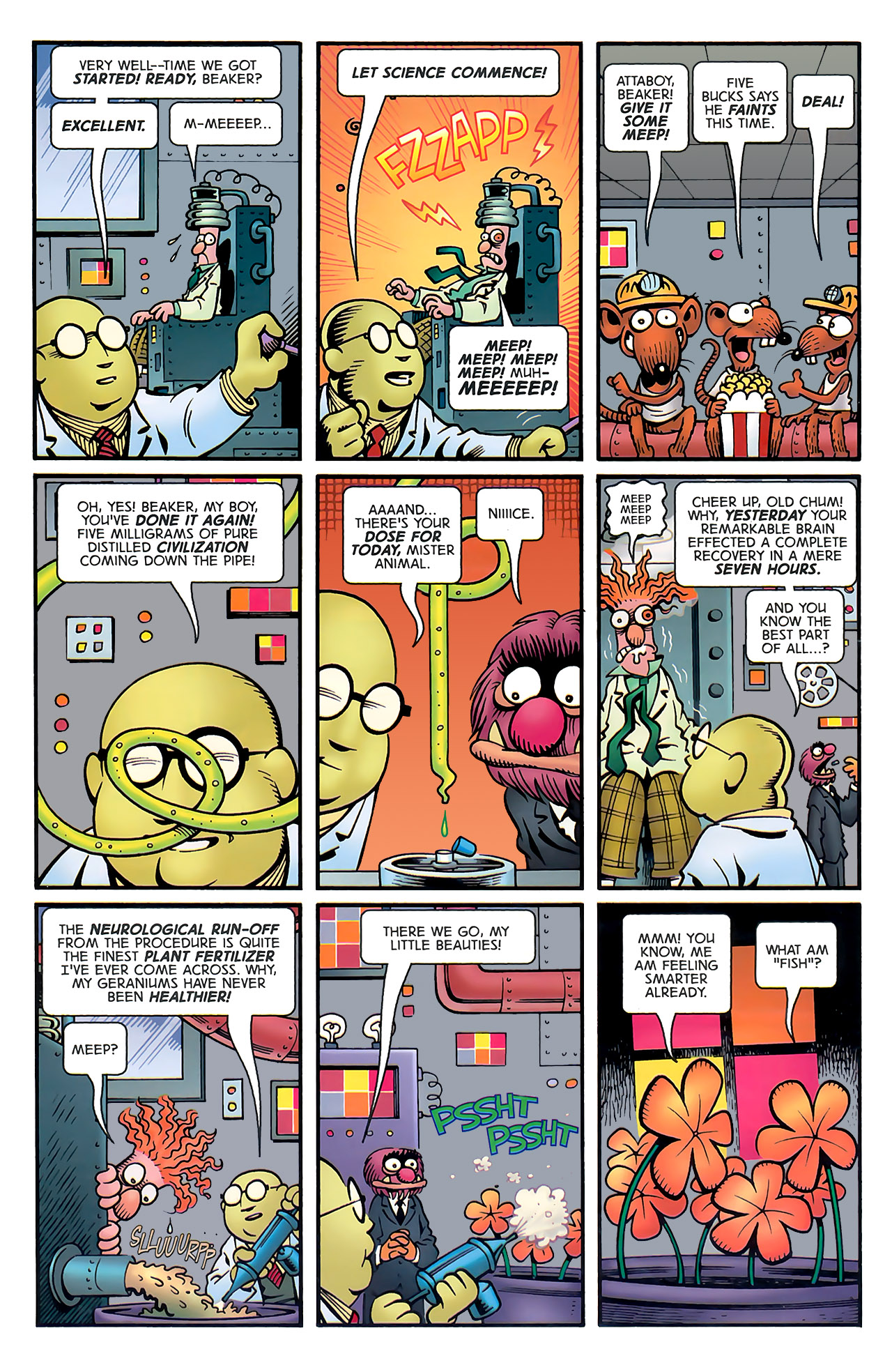 Read online The Muppet Show: The Treasure of Peg-Leg Wilson comic -  Issue #2 - 11