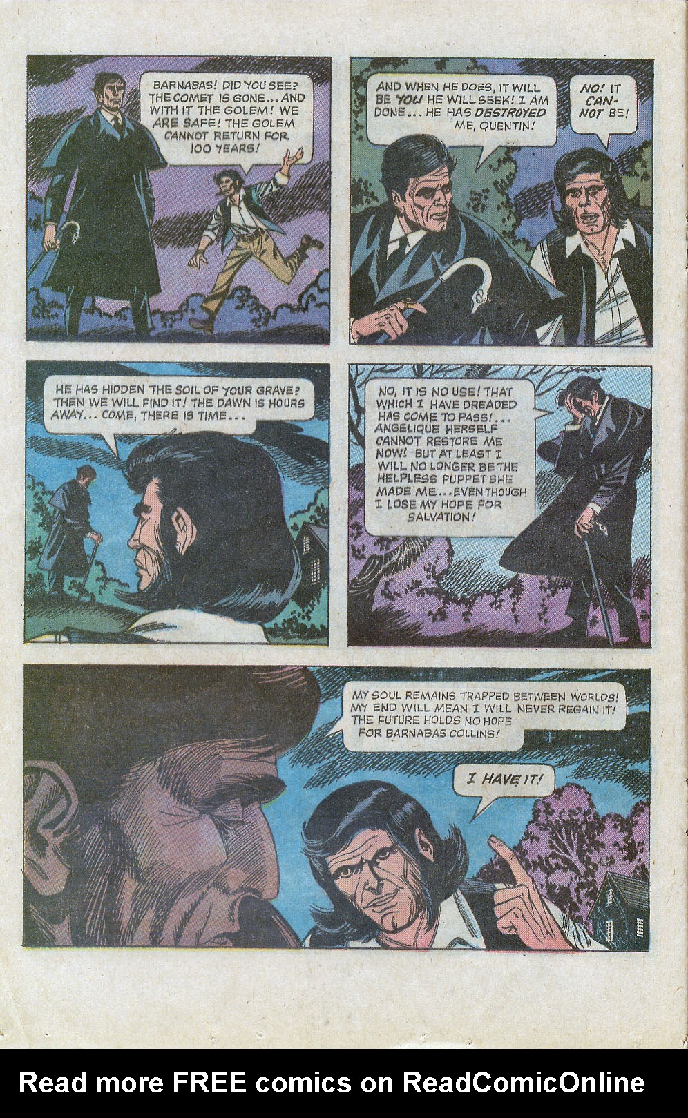 Read online Dark Shadows (1969) comic -  Issue #11 - 16