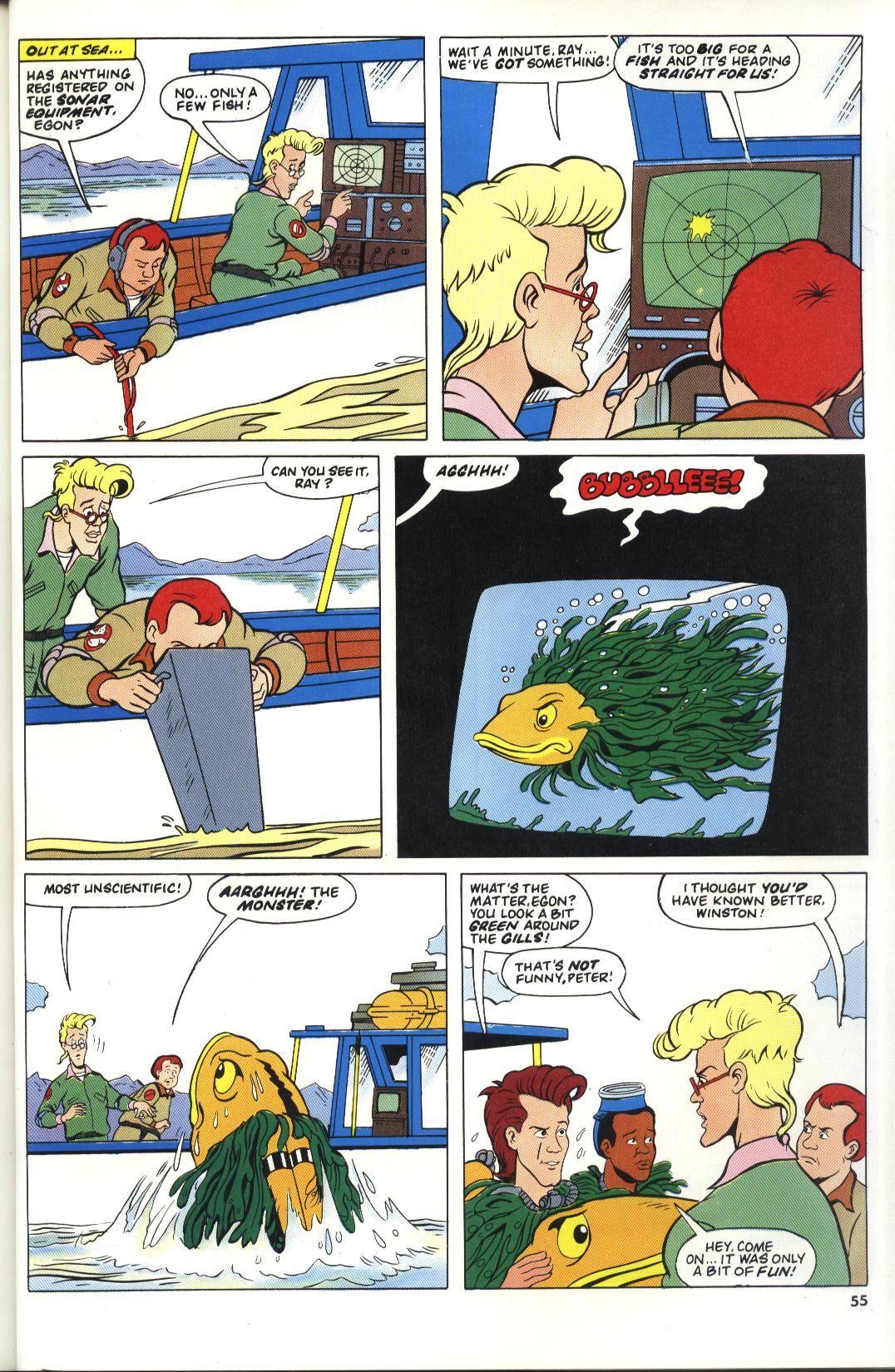Read online The Real Ghostbusters comic -  Issue # Annual 1990 - 55
