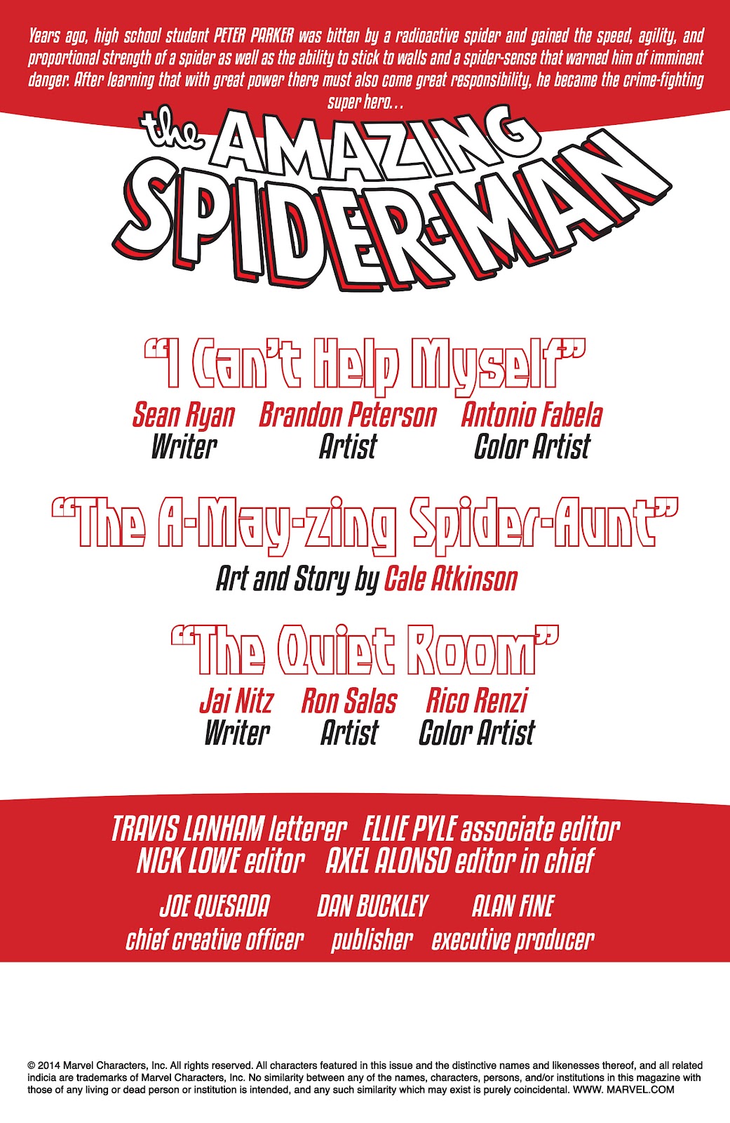 The Amazing Spider-Man (2014) issue Annual 1 - Page 4