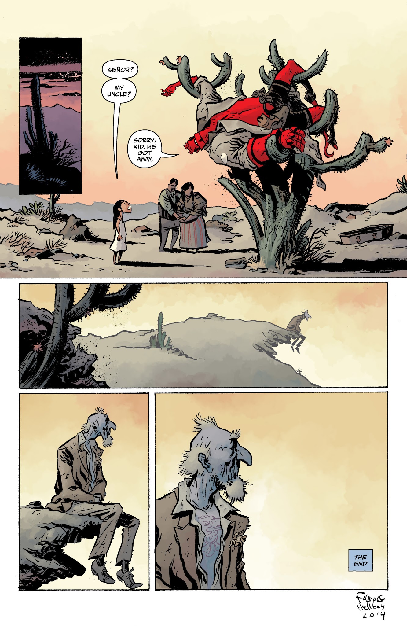 Read online Hellboy In Mexico comic -  Issue # TPB - 74