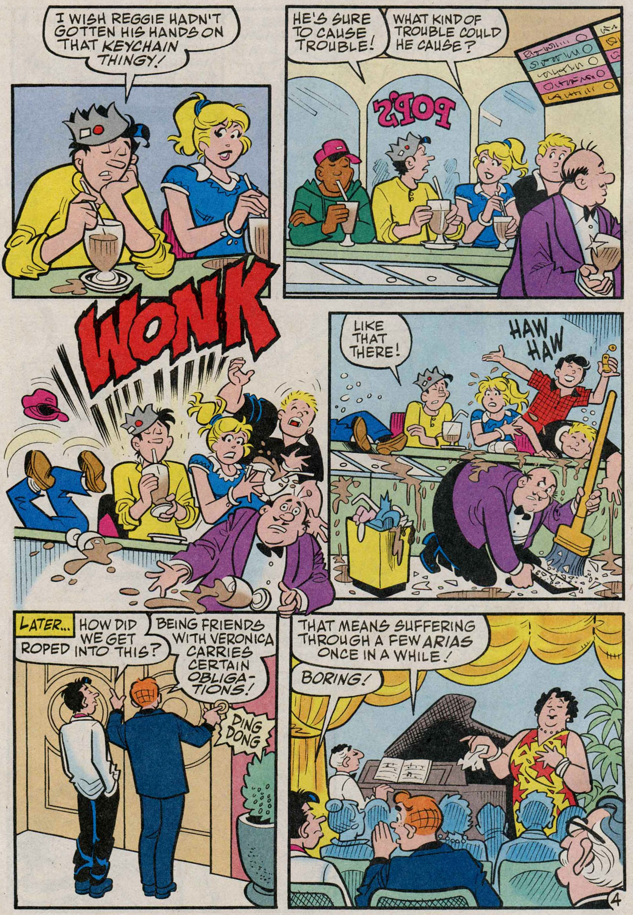 Read online Archie's Pal Jughead Comics comic -  Issue #189 - 5