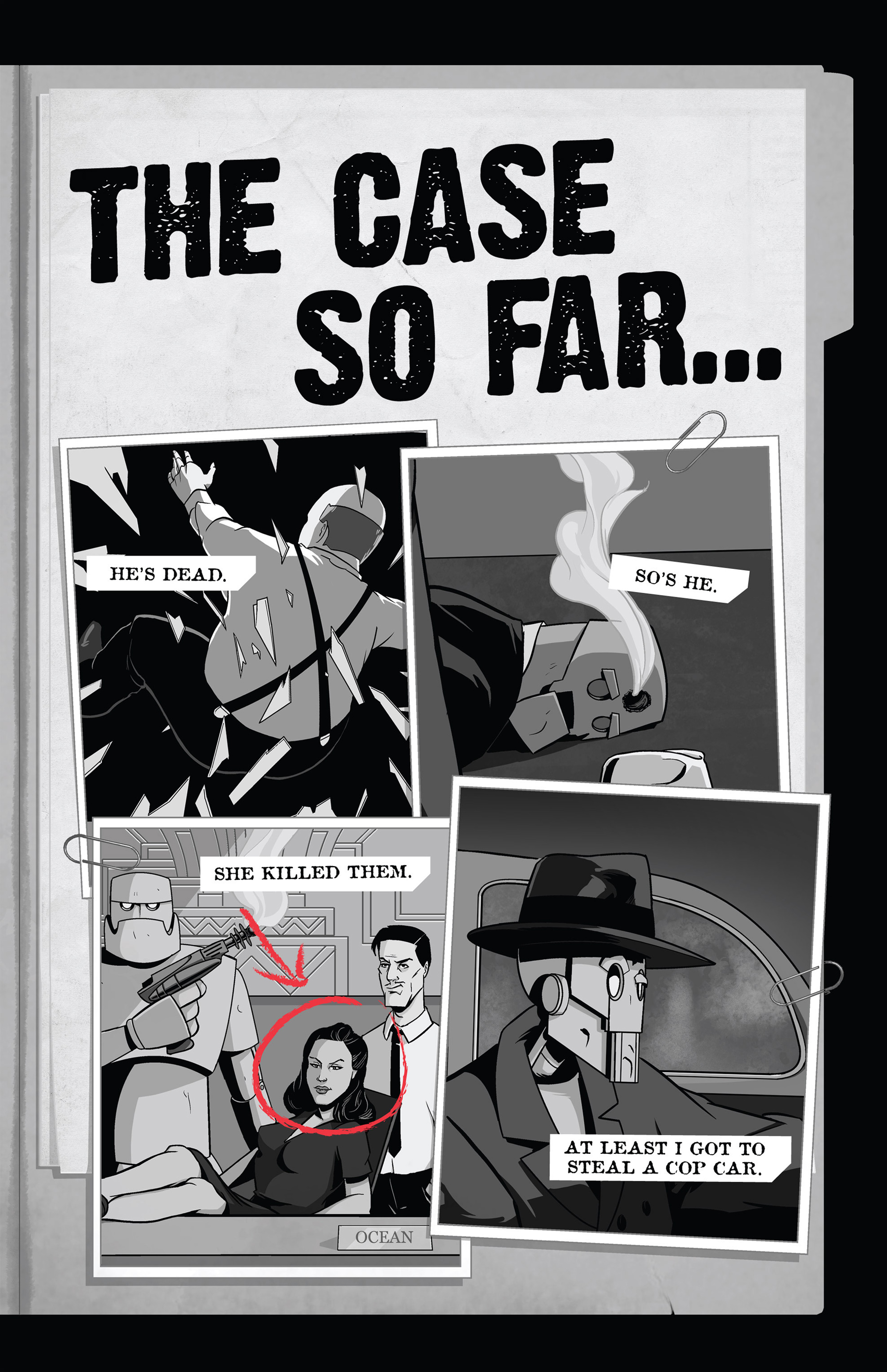 Read online Copernicus Jones: Robot Detective comic -  Issue #3 - 3