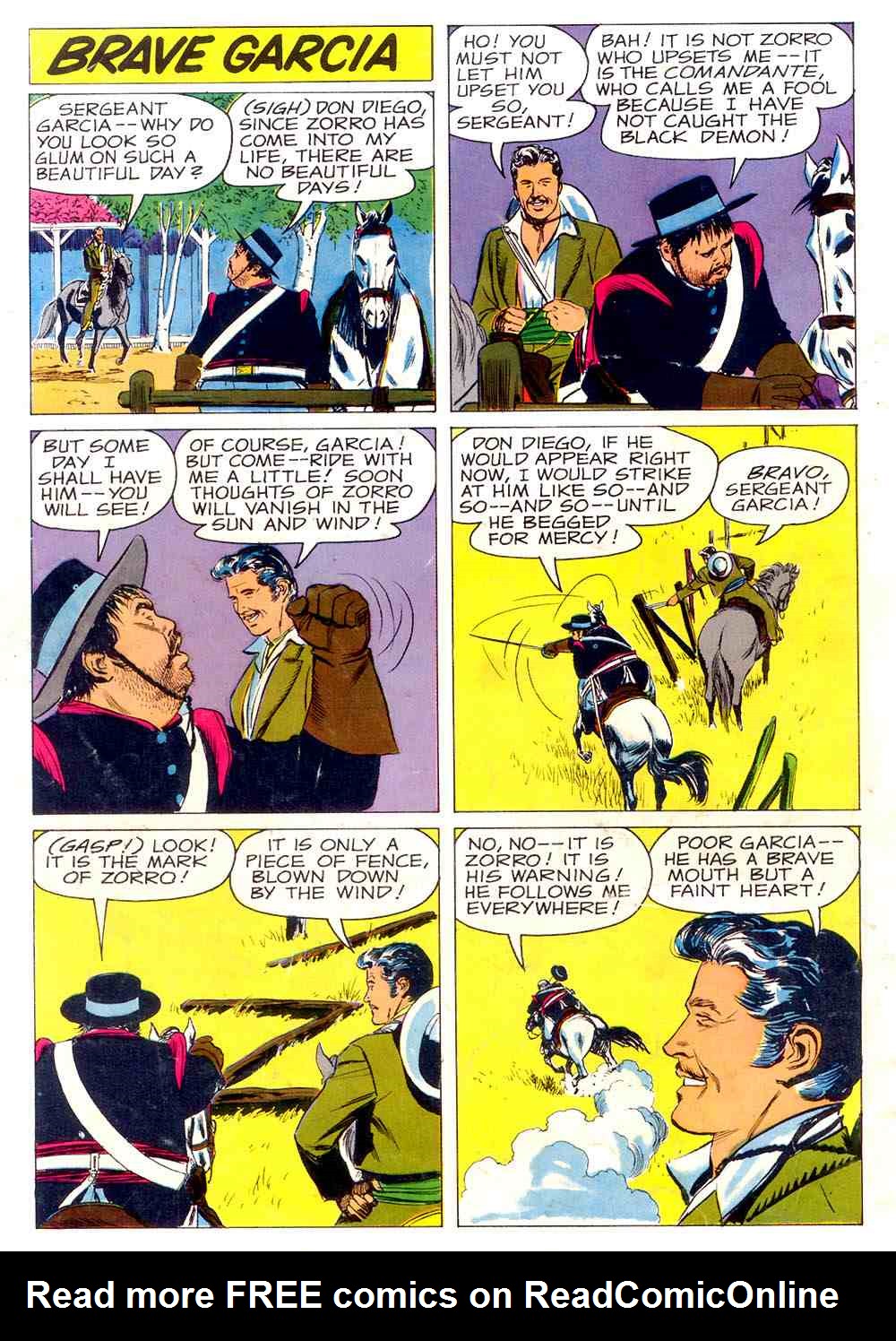 Read online Zorro (1966) comic -  Issue #4 - 36