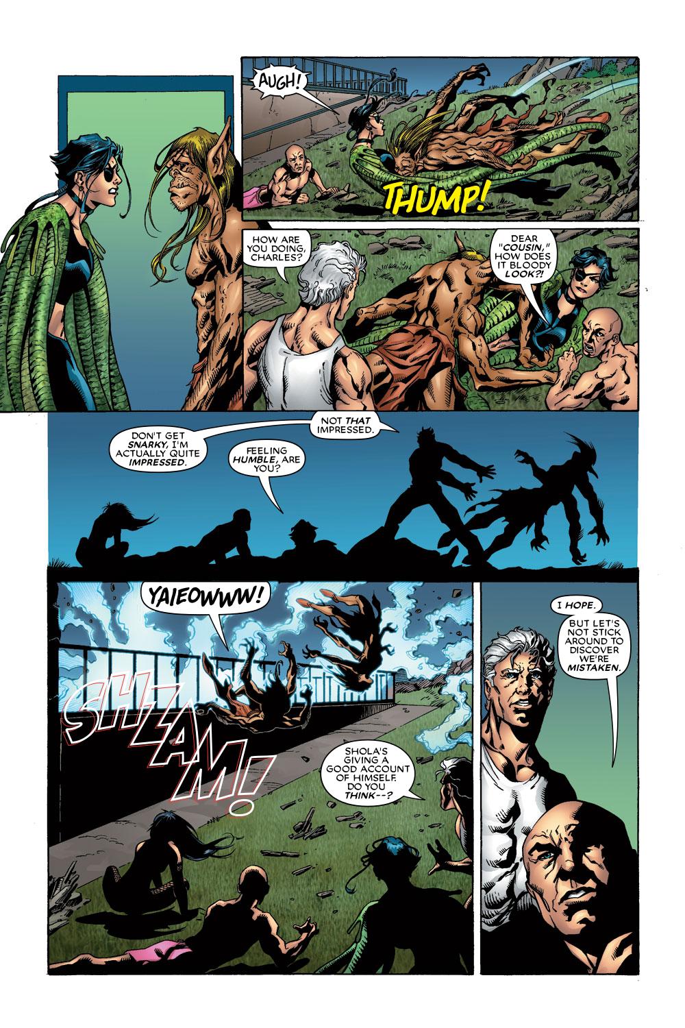 Read online Excalibur (2004) comic -  Issue #6 - 21