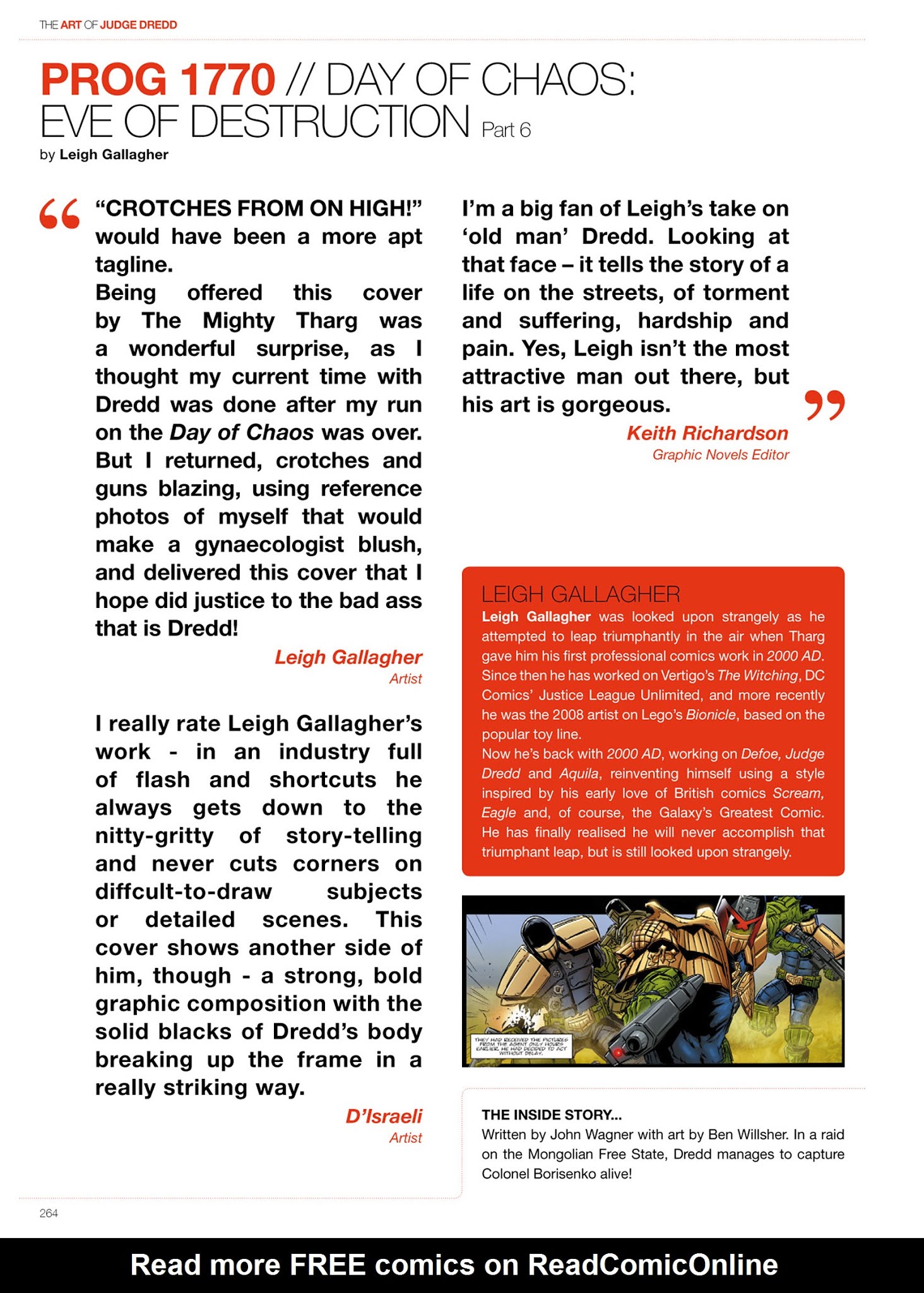 Read online The Art of Judge Dredd: Featuring 35 Years of Zarjaz Covers comic -  Issue # TPB (Part 3) - 81