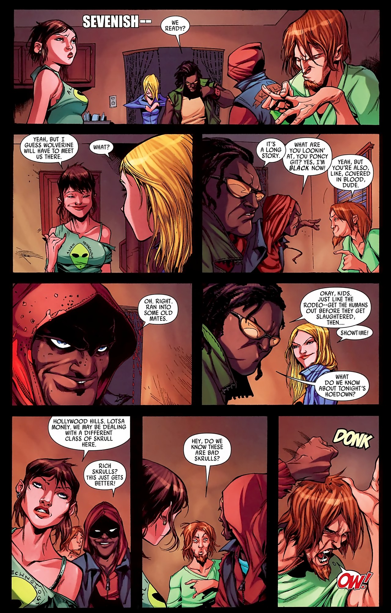 Read online Skrull Kill Krew (2009) comic -  Issue #3 - 16