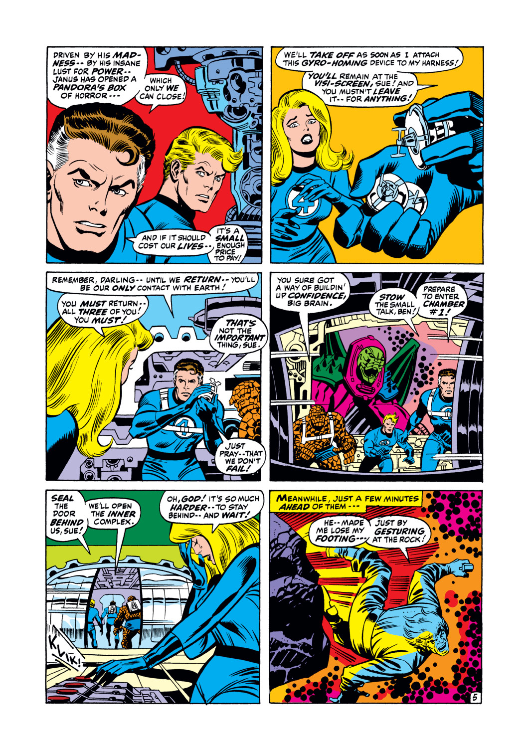 Read online Fantastic Four (1961) comic -  Issue #109 - 6