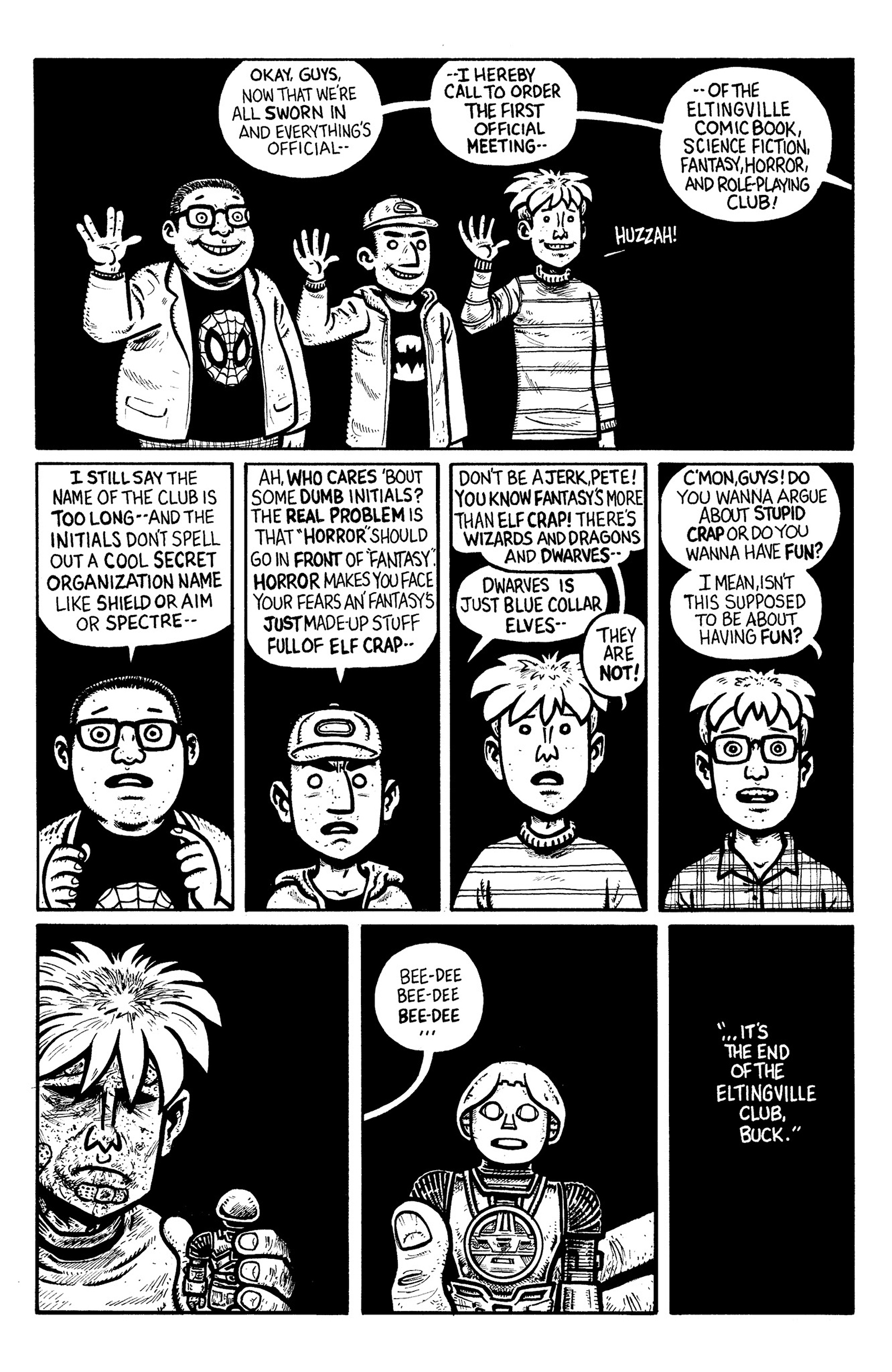 Read online The Eltingville Club comic -  Issue #1 - 28