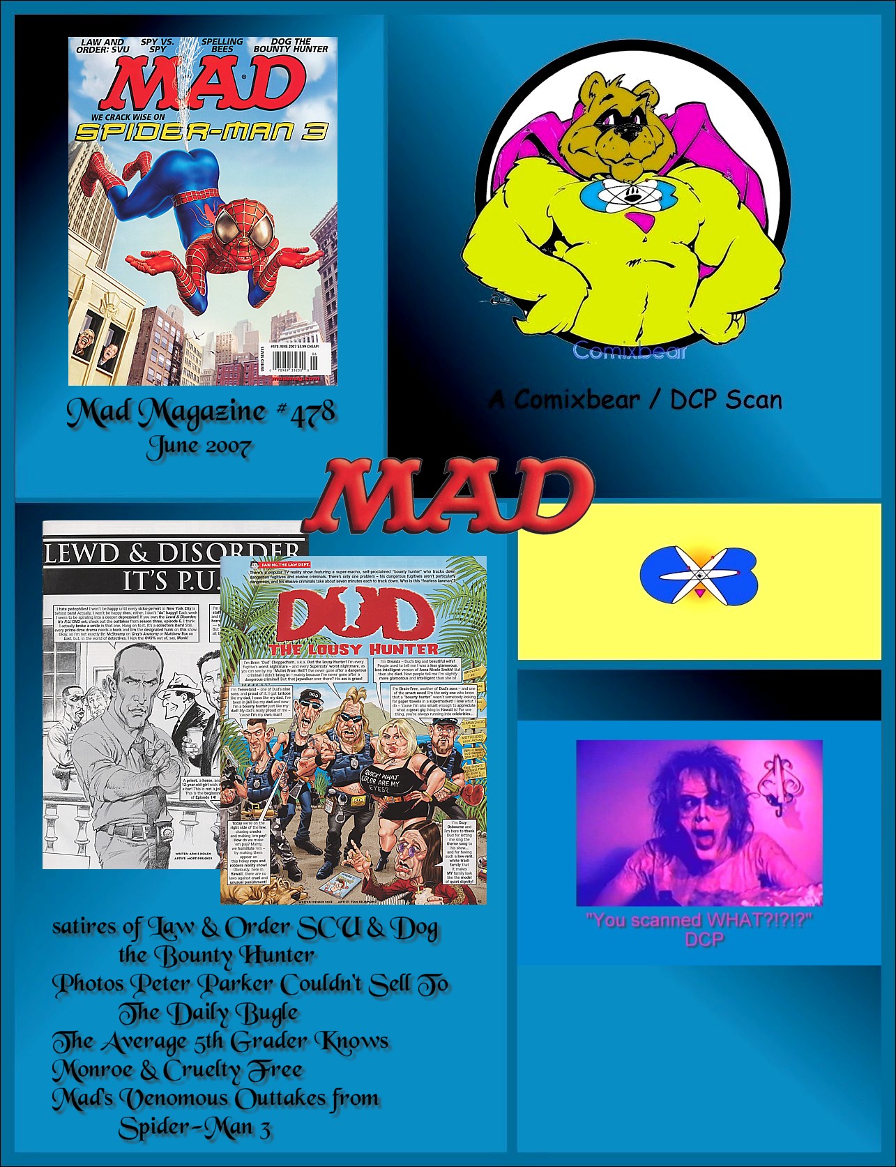 Read online MAD comic -  Issue #478 - 45