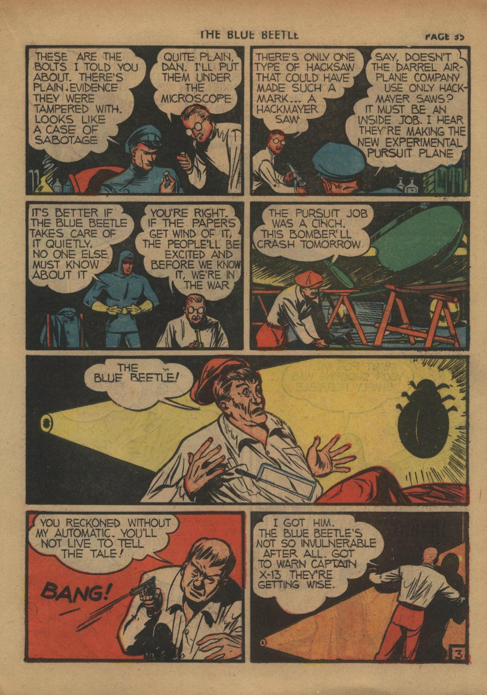 Read online The Blue Beetle comic -  Issue #2 - 37