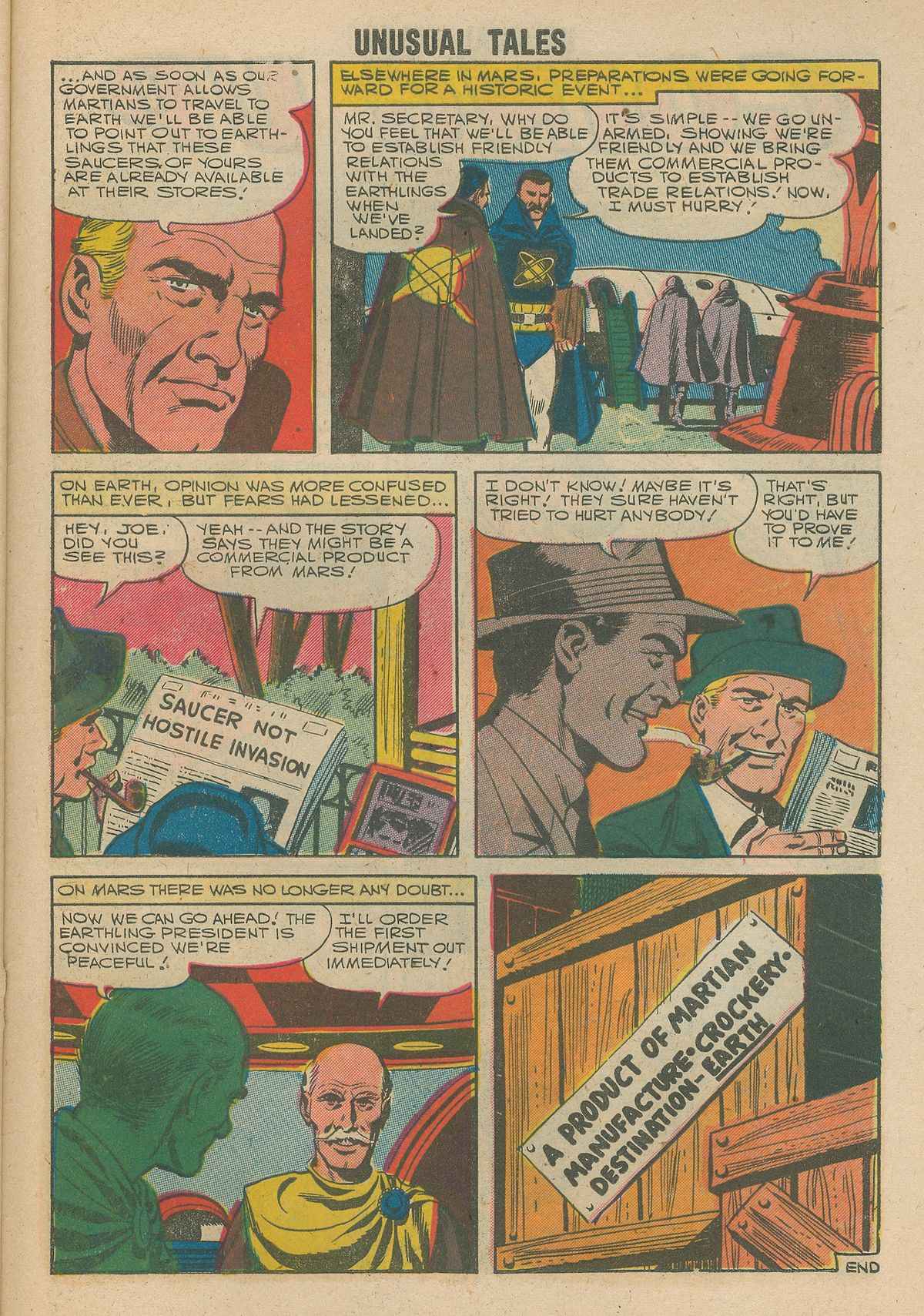 Read online Unusual Tales comic -  Issue #8 - 27