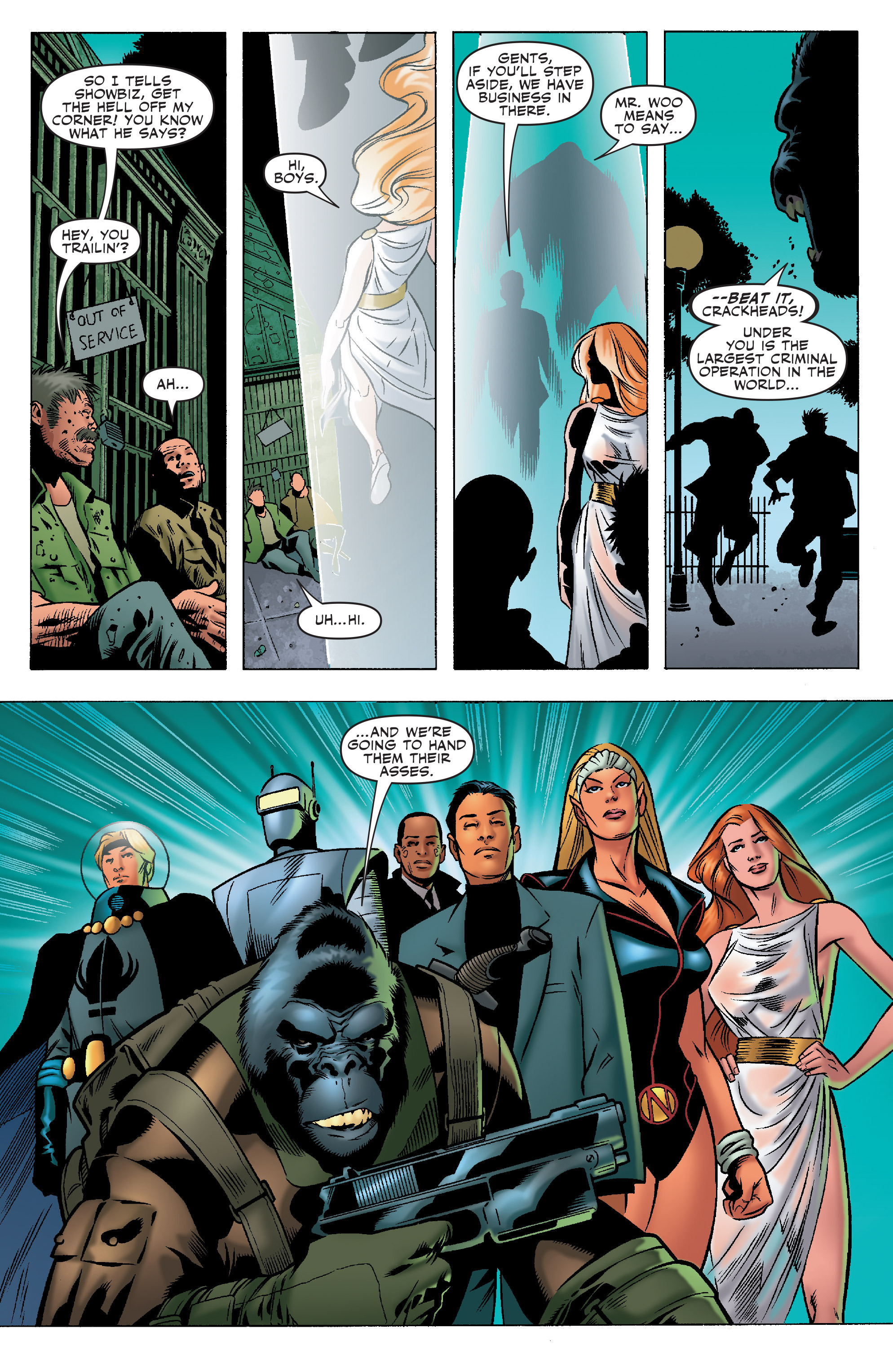 Read online Agents Of Atlas (2006) comic -  Issue #6 - 6
