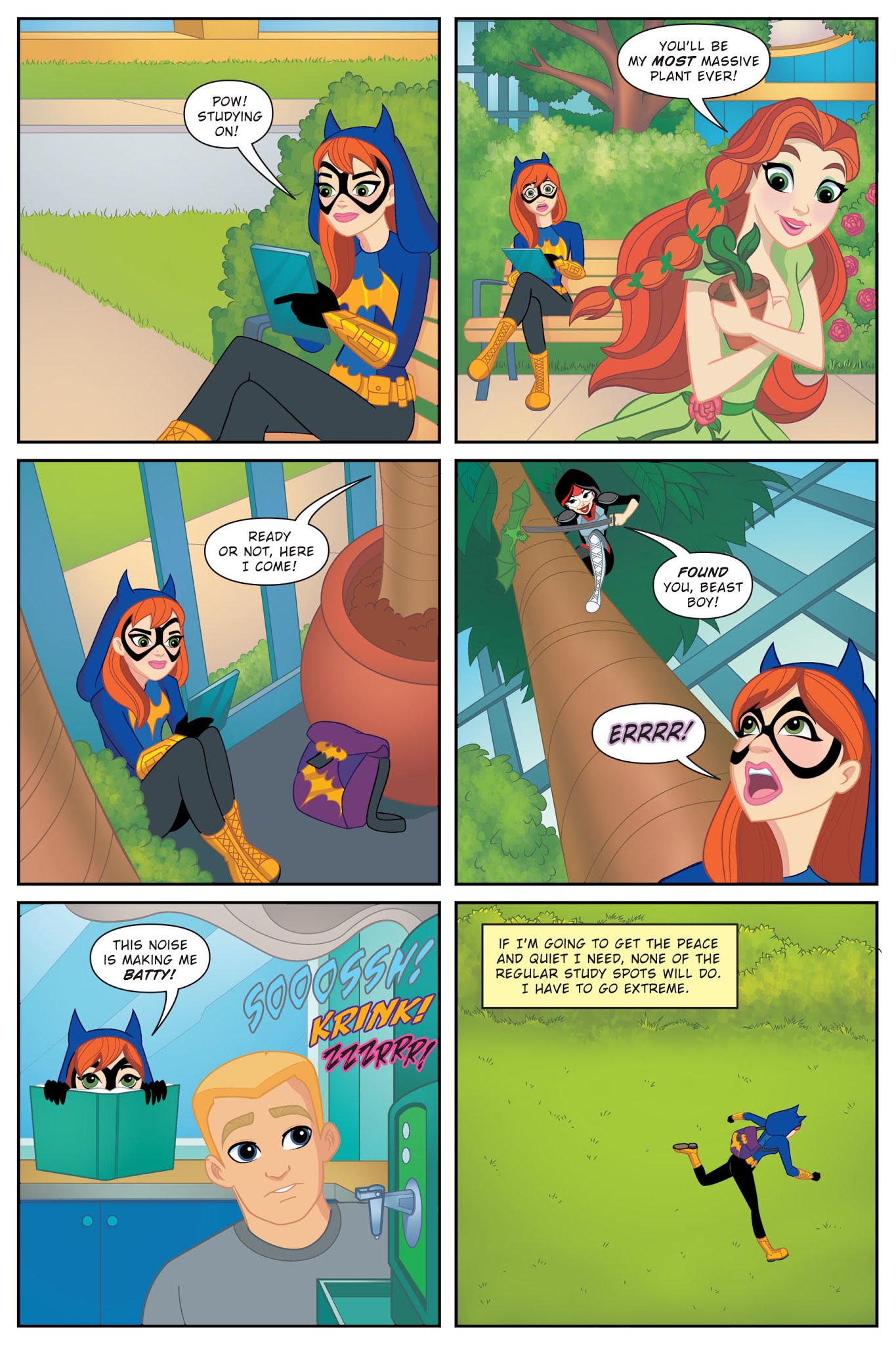 Read online DC Super Hero Girls: Finals Crisis comic -  Issue # TPB - 88