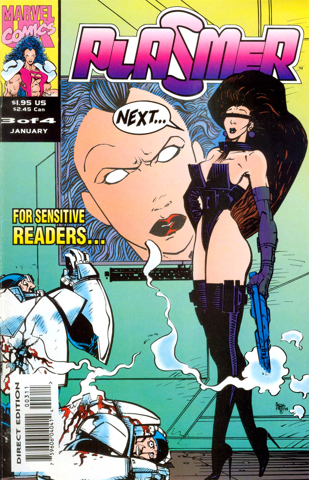 Read online Plasmer comic -  Issue #3 - 1