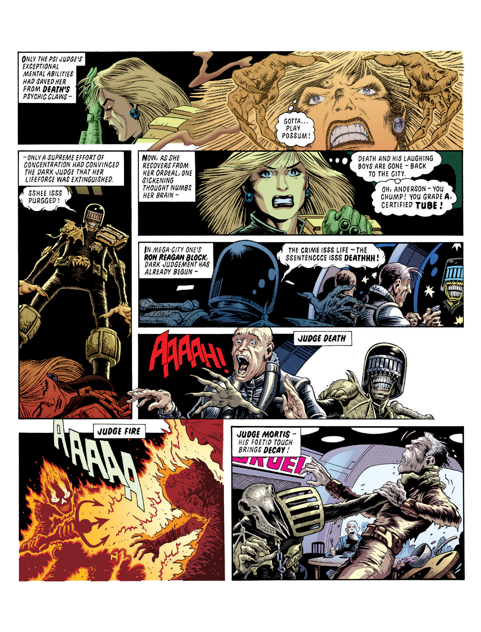Read online Essential Judge Dredd: Dredd Vs Death comic -  Issue # TPB (Part 1) - 74