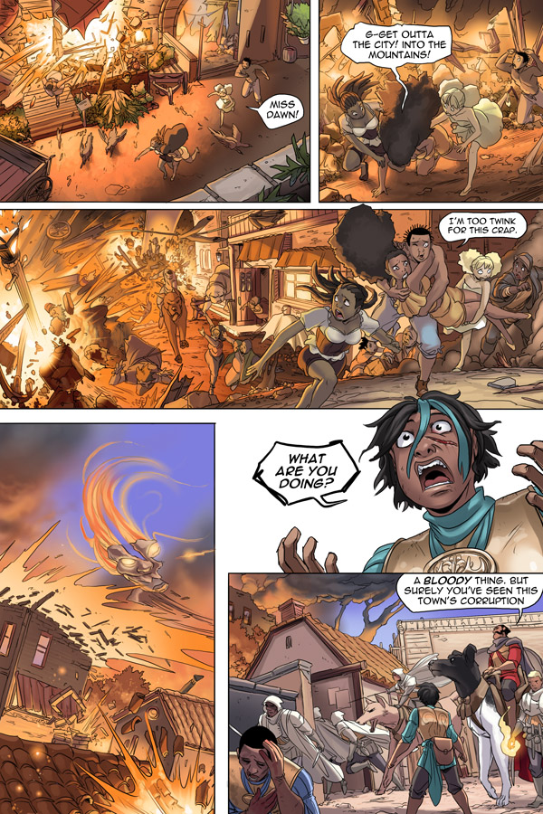 Read online Unsounded comic -  Issue #11 - 55