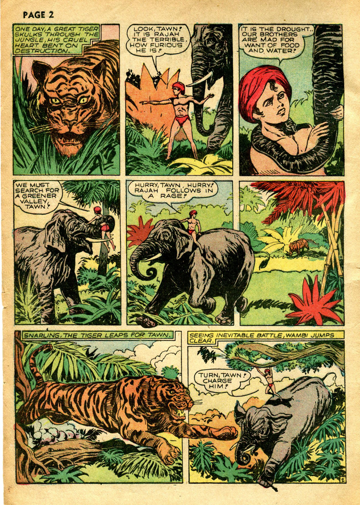 Read online Wambi Jungle Boy comic -  Issue #1 - 5