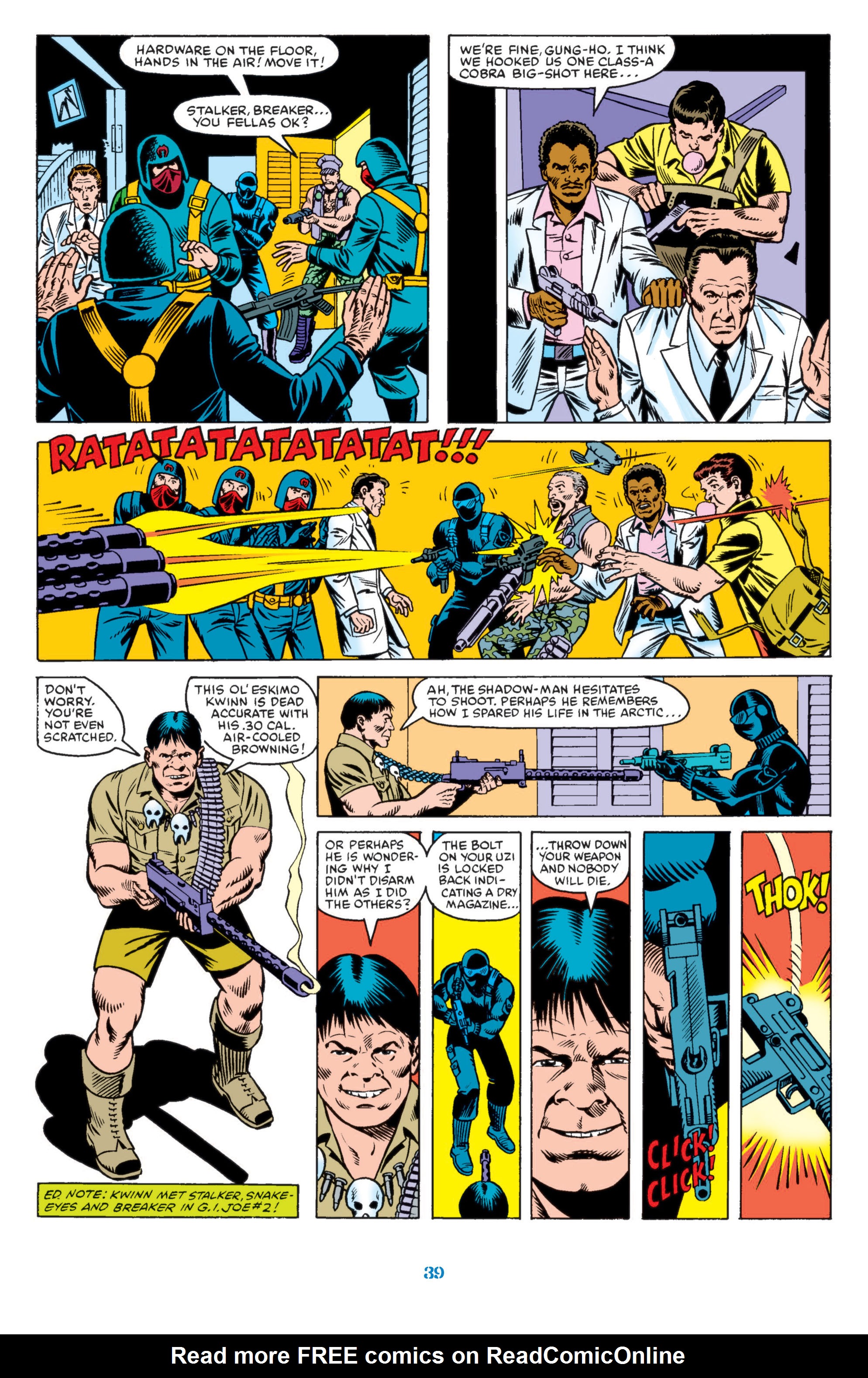 Read online Classic G.I. Joe comic -  Issue # TPB 2 (Part 1) - 40