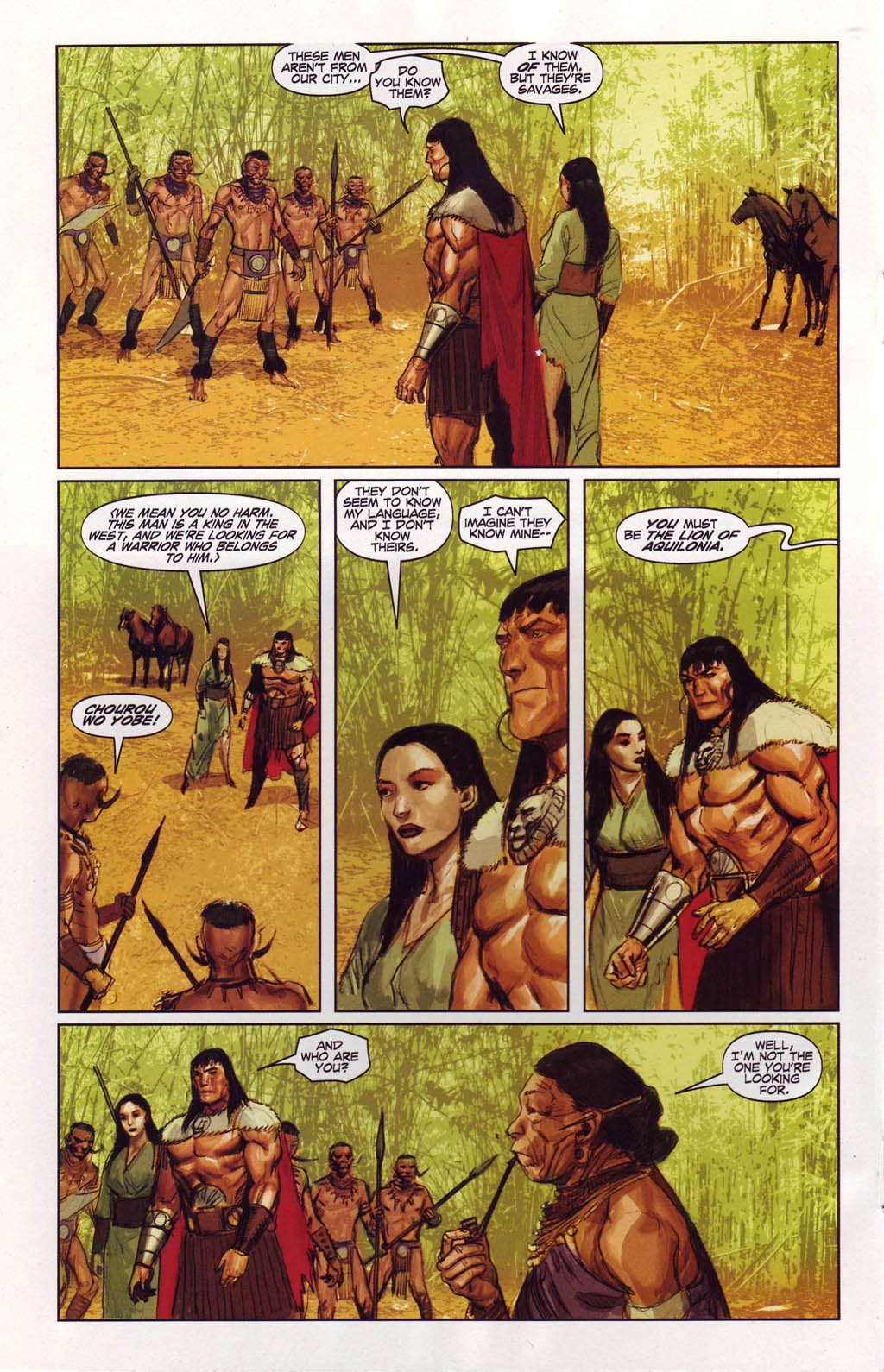 Read online Conan and the Demons of Khitai comic -  Issue #4 - 22
