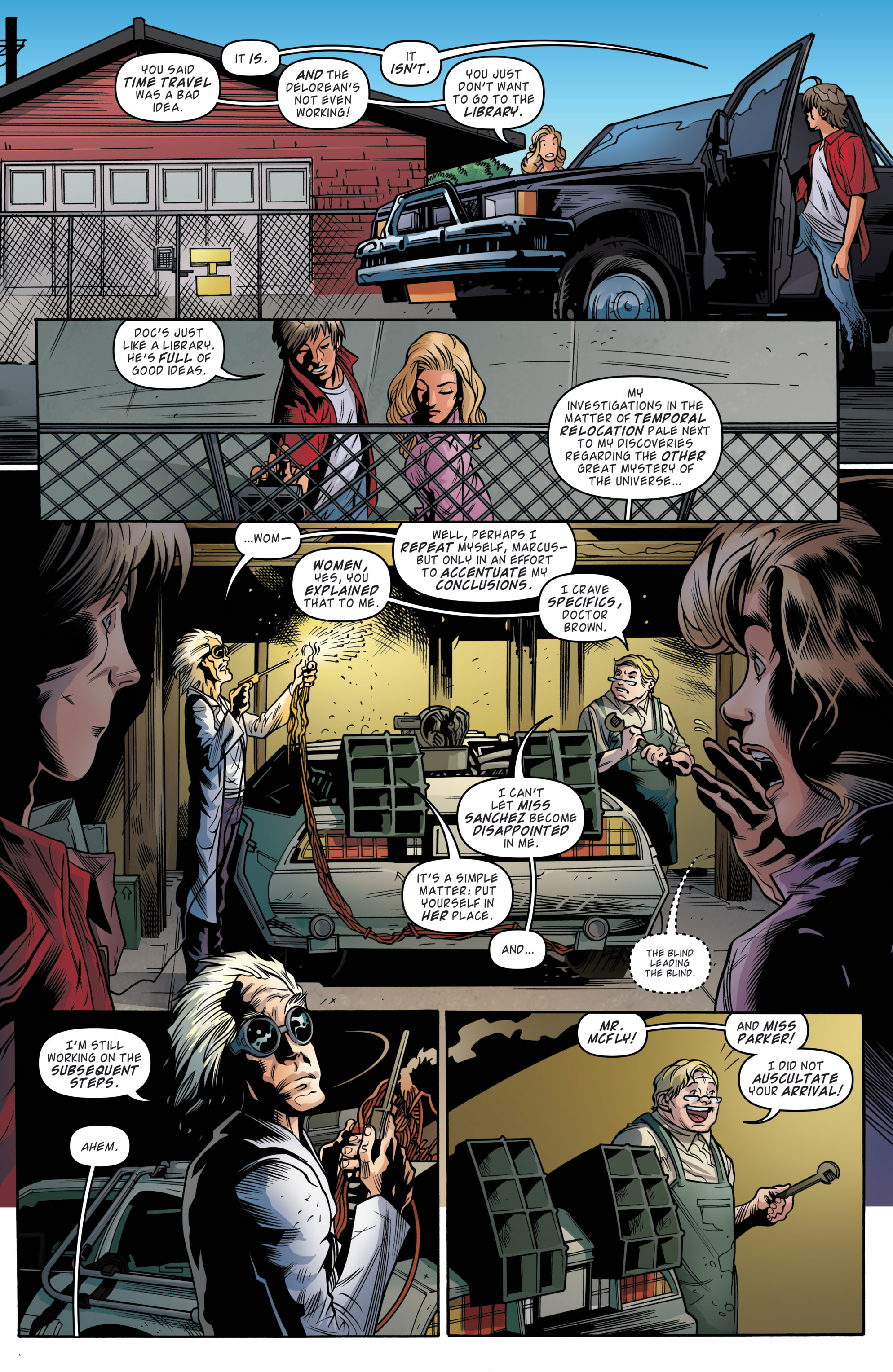 Read online Back to the Future (2015) comic -  Issue #19 - 16