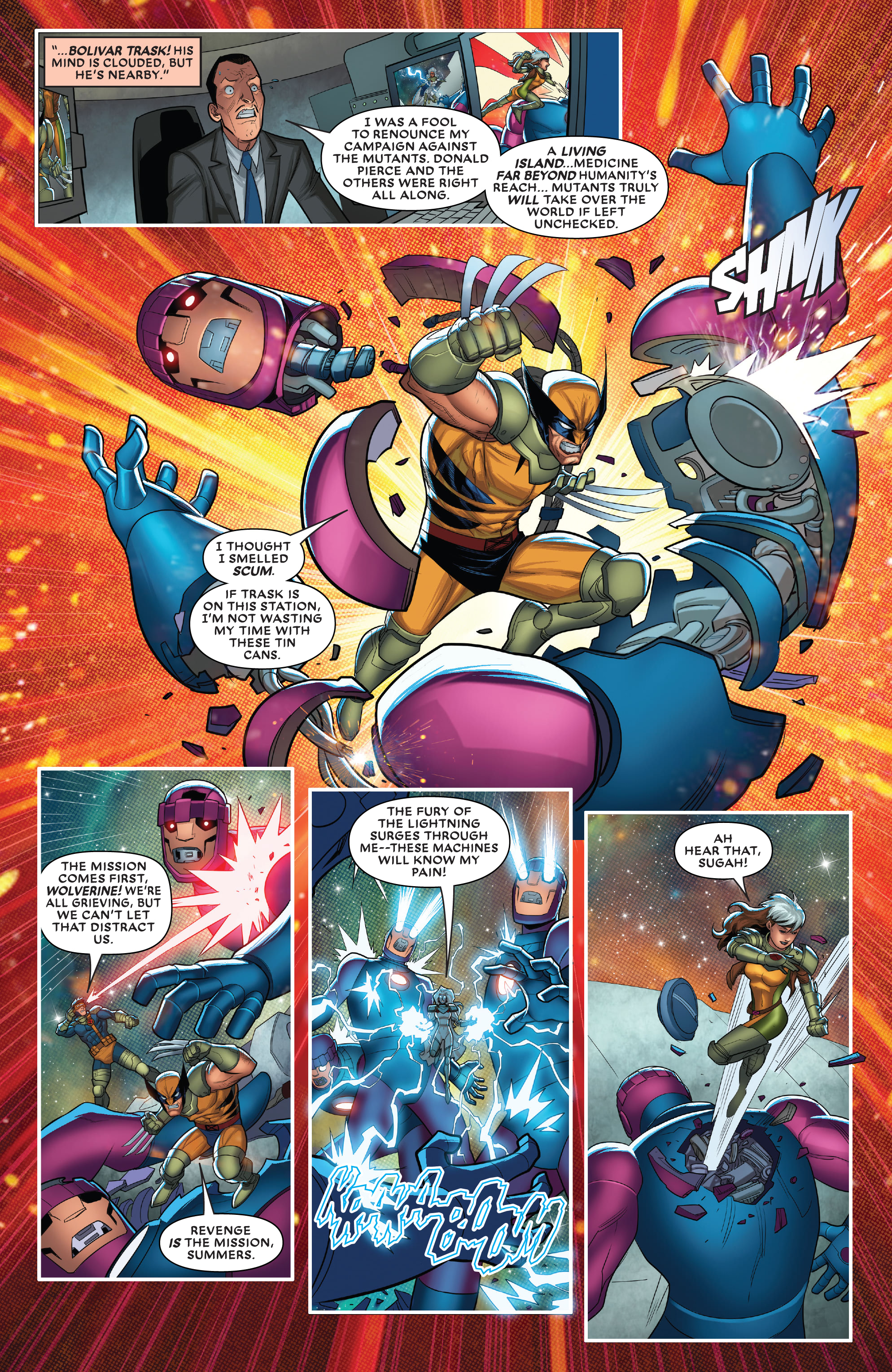 Read online X-Men '92: House Of XCII comic -  Issue #1 - 5