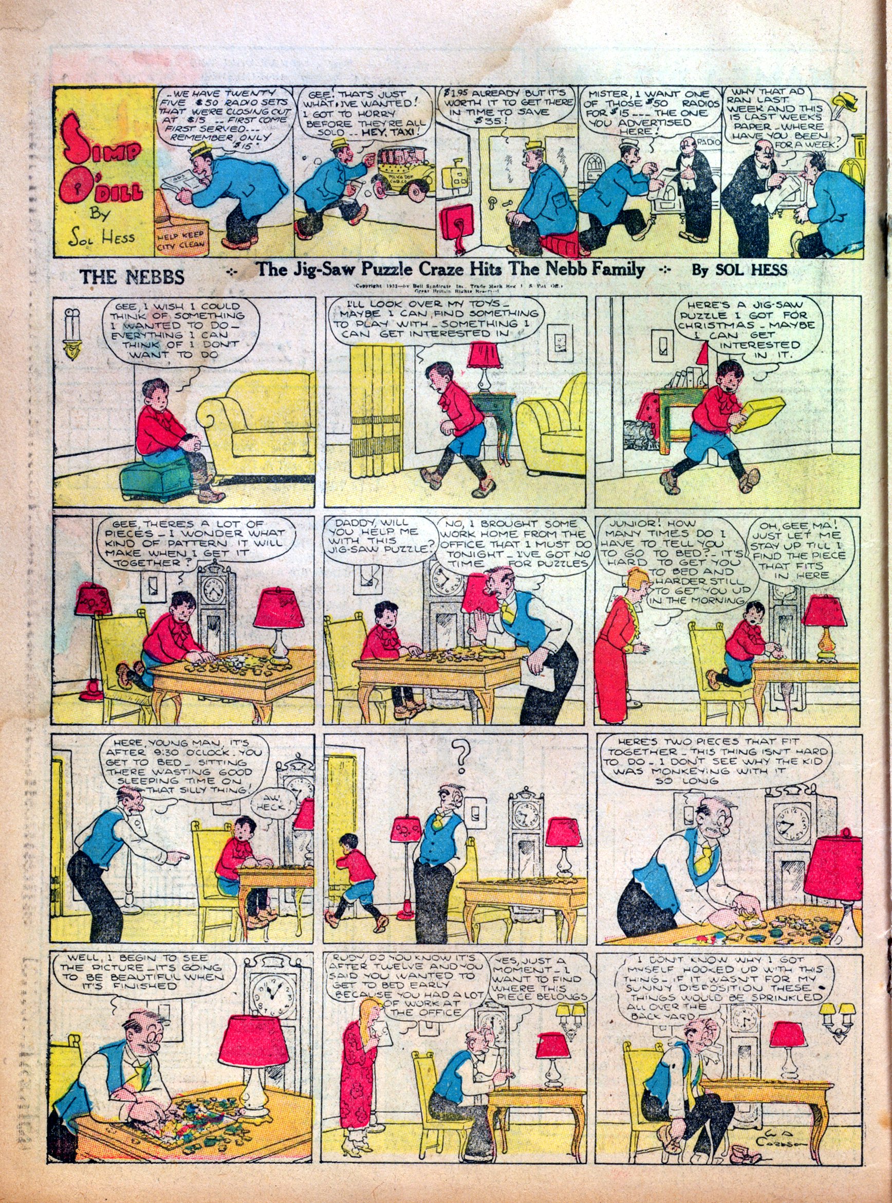 Read online Famous Funnies comic -  Issue #3 - 32