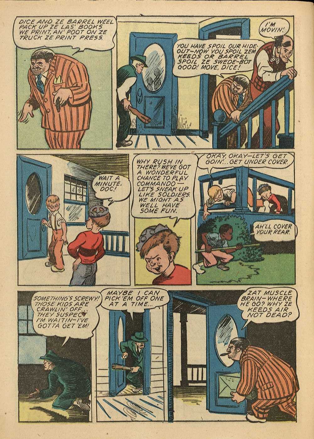 Read online Our Gang Comics comic -  Issue #14 - 8