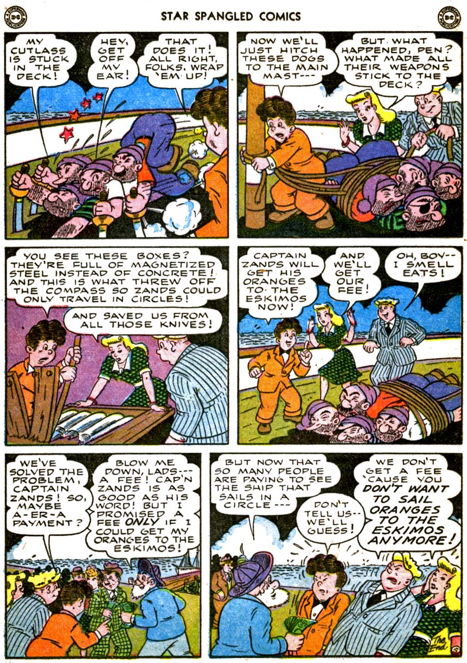 Read online Star Spangled Comics comic -  Issue #47 - 18