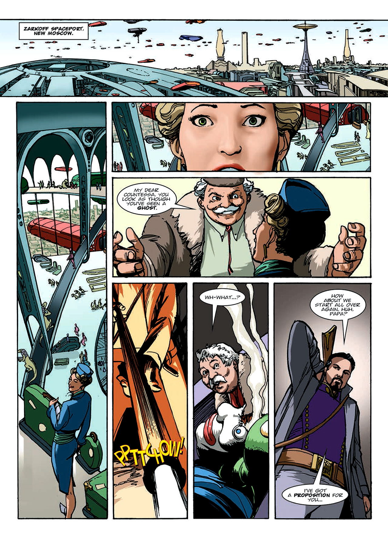 Read online Nikolai Dante comic -  Issue # TPB 8 - 143