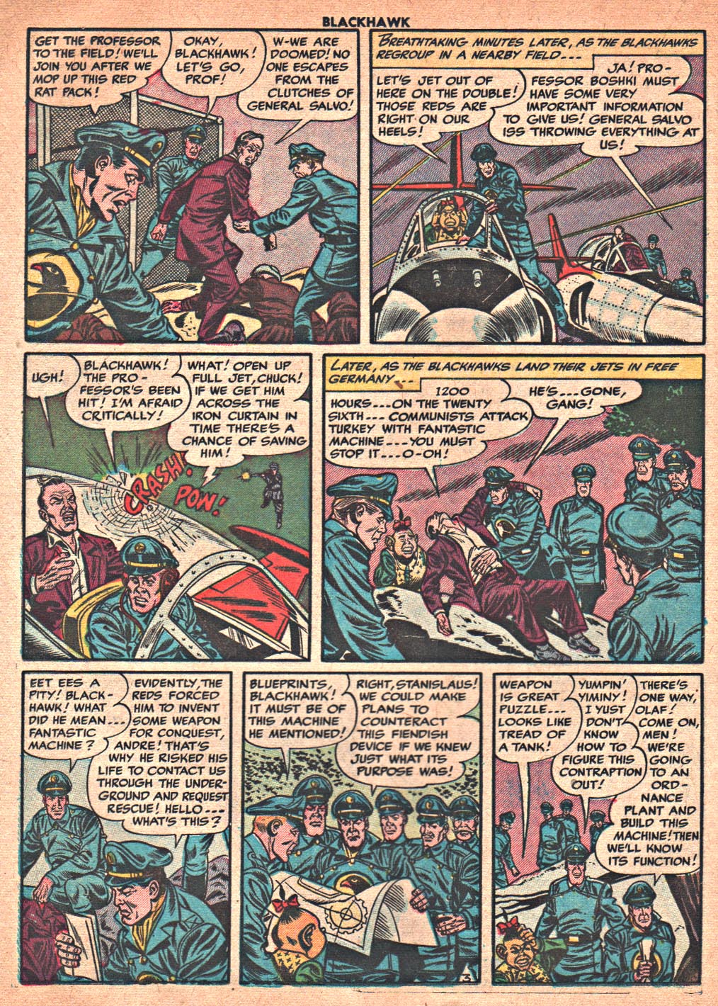 Read online Blackhawk (1957) comic -  Issue #86 - 20