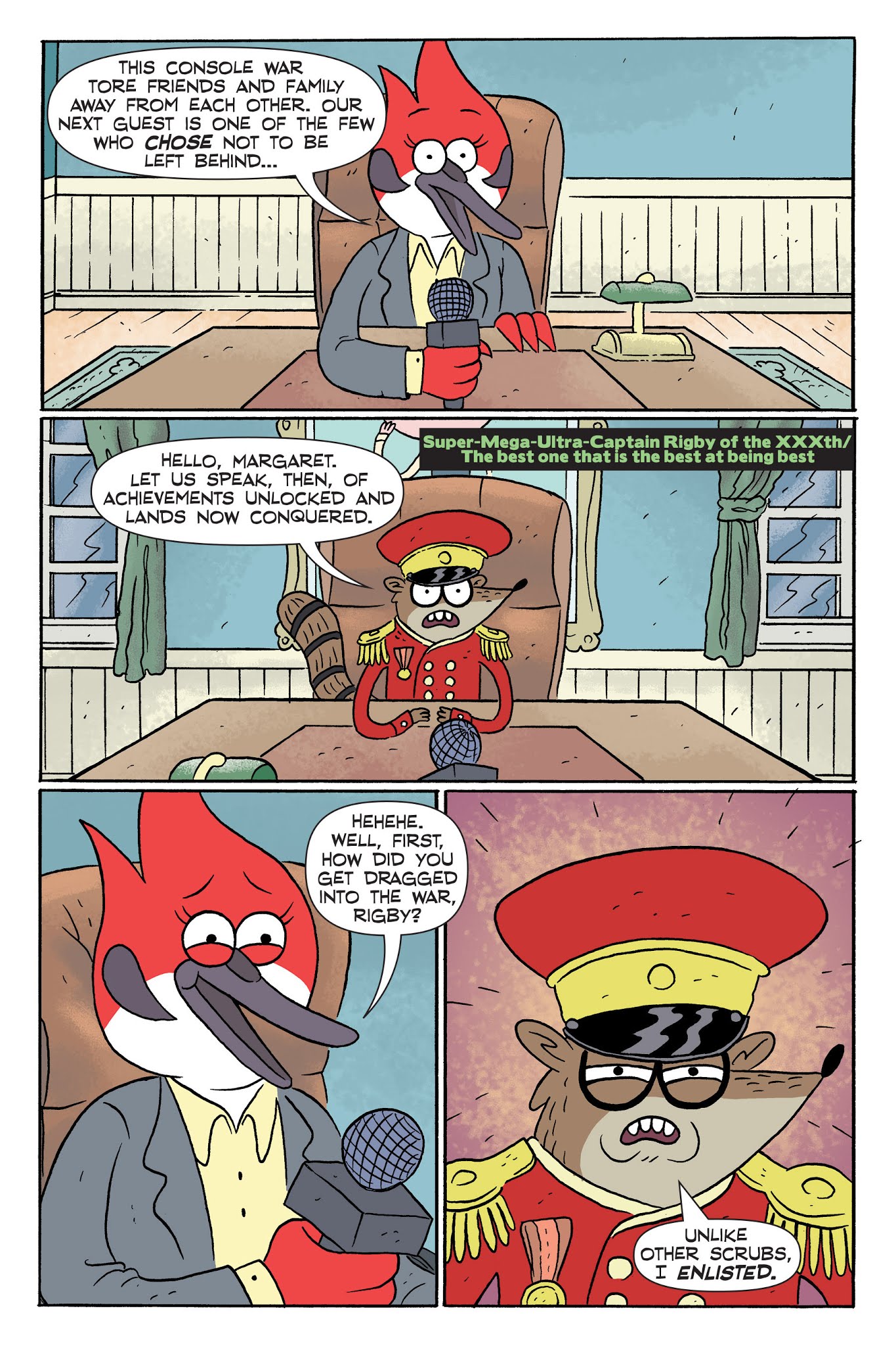 Read online Regular Show: A Clash of Consoles comic -  Issue # TPB (Part 1) - 20